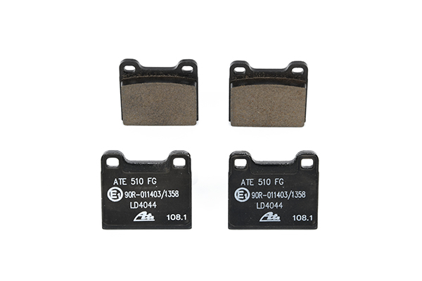 ATE Ceramic 13.0470-4044.2 Brake pad set not prepared for wear indicator, excl. wear warning contact