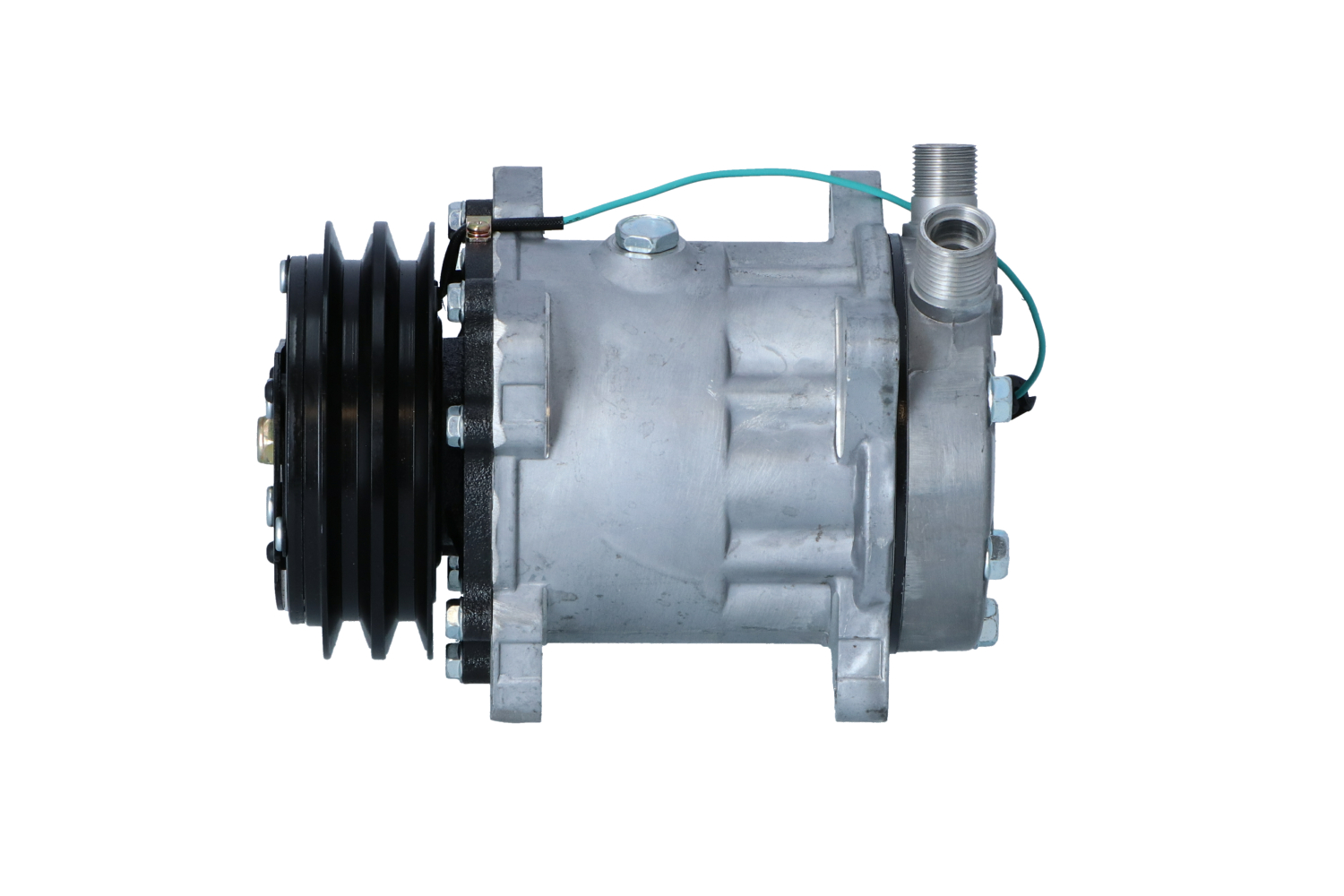 NRF 32873 Air conditioning compressor SD7H15-4652, 24V, PAG 100, with PAG compressor oil, with seal ring