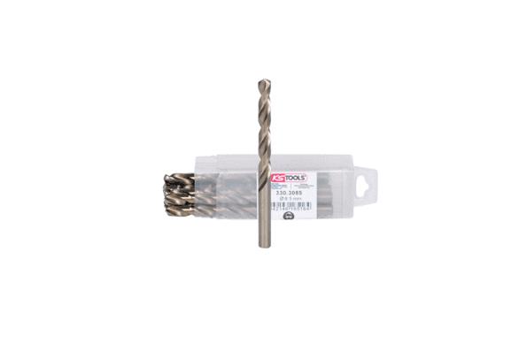 Купете 330.3085 KS TOOLS дължина: 75, 117mm, ъгъл: 130°, дясно нарязване, бързорежеща стомана, Метал, Дърво, пластмаса Средло за метал 330.3085 евтино