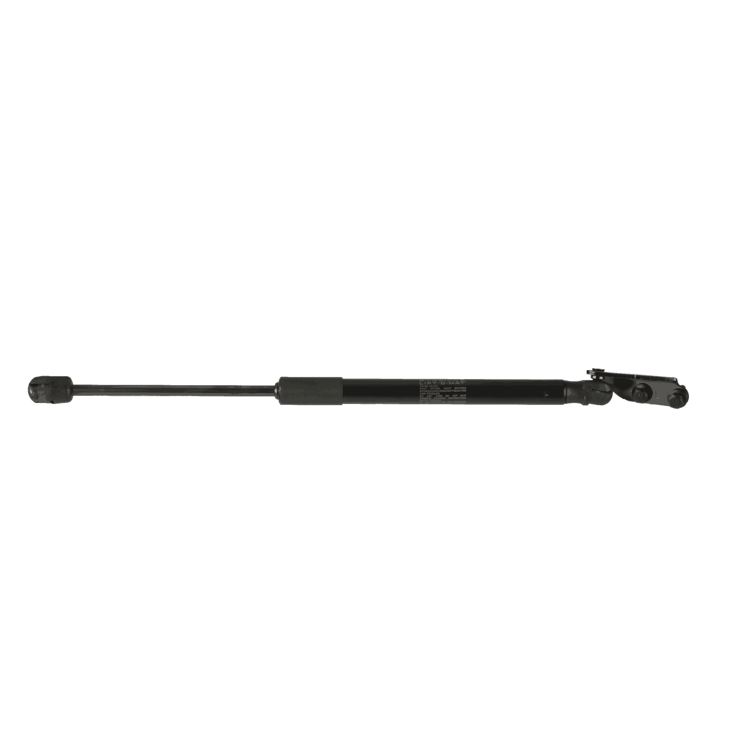 STABILUS LIFT-O-MAT 330085 Gasveer achterklep 500N, 381 mm, Met hoekstuk