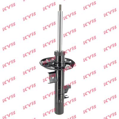 KYB Excel-G 339819 Shock absorber Front Axle Left, Gas Pressure, Twin-Tube, Suspension Strut, Top pin