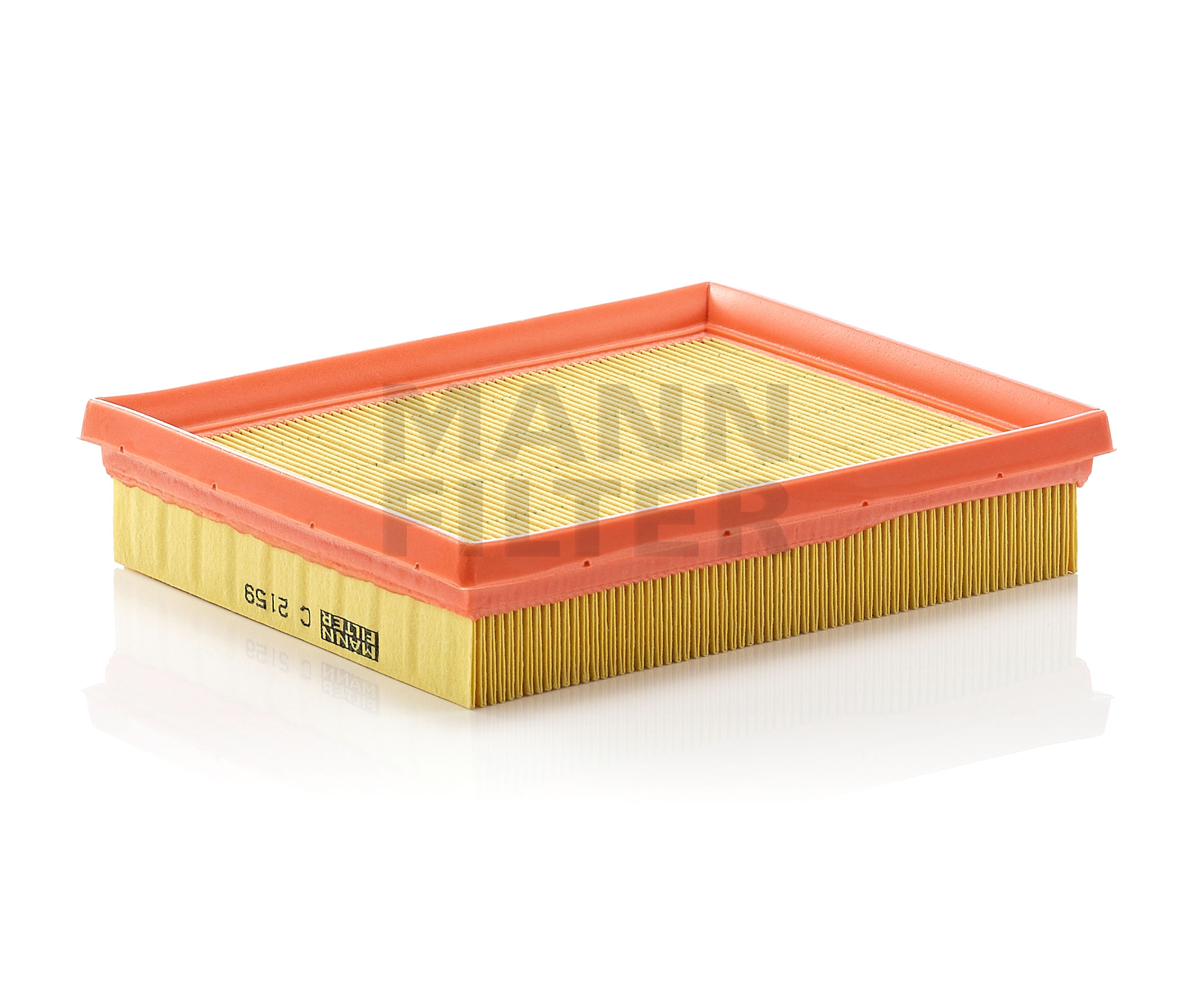 Купете C 2159 MANN-FILTER дължина: 206 mm, вложка на филтър дължина: 206mm, ширина: 170mm, височина: 42mm Въздушен филтър C 2159 евтино