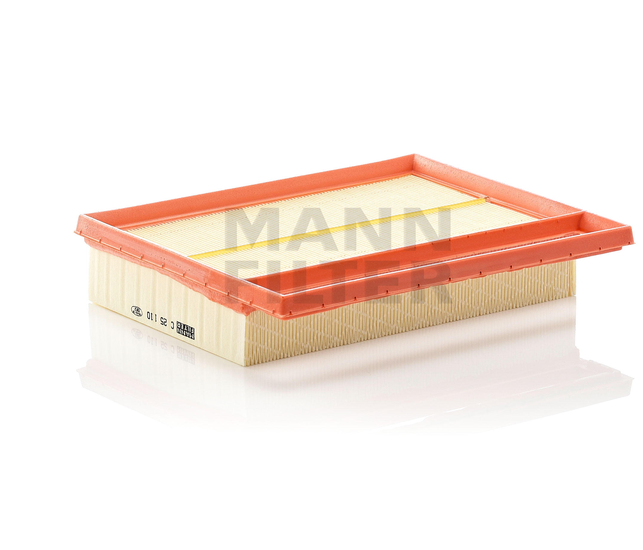 MANN-FILTER C 25 110-2 Luftfilter Länge: 249 mm, Filtereinsatz
