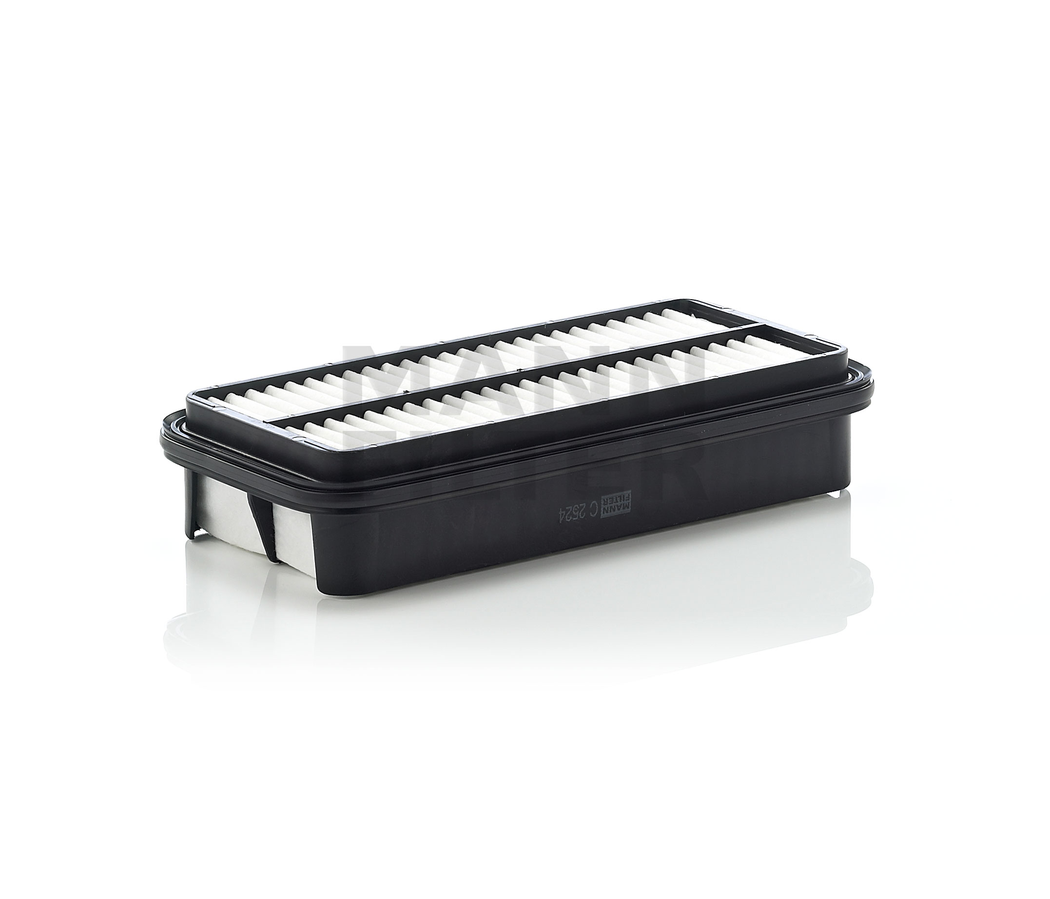 MANN-FILTER Lunghezza: 249 mm, Cartuccia filtro Lunghezza: 249mm, Largh.: 119mm, Alt.: 51mm Filtro dell'aria C 2524 acquisto online