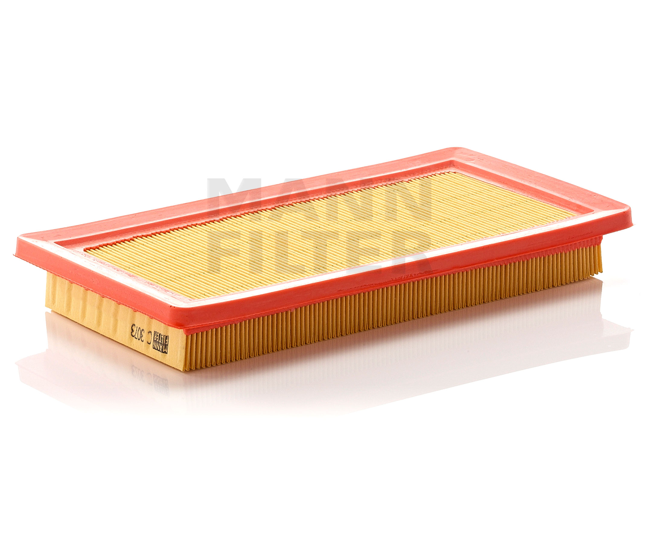 Купете C 3073 MANN-FILTER дължина: 298 mm, вложка на филтър дължина: 298mm, ширина: 158mm, височина: 37mm Въздушен филтър C 3073 евтино