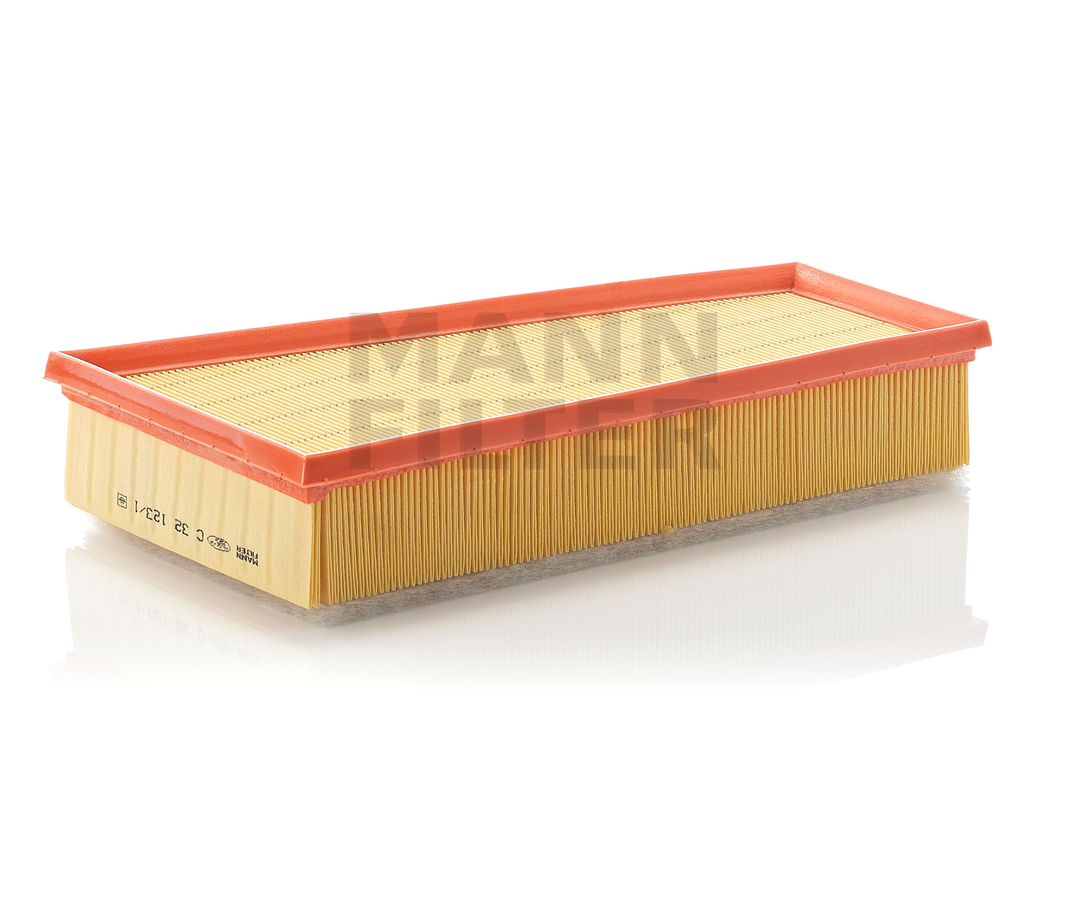 C 32 123/1 MANN-FILTER Délka: 318 mm, Vložka filtru Délka: 318mm, Šířka: 175mm, Výška: 58mm Vzduchový filtr C 32 123/1 kupte si levně