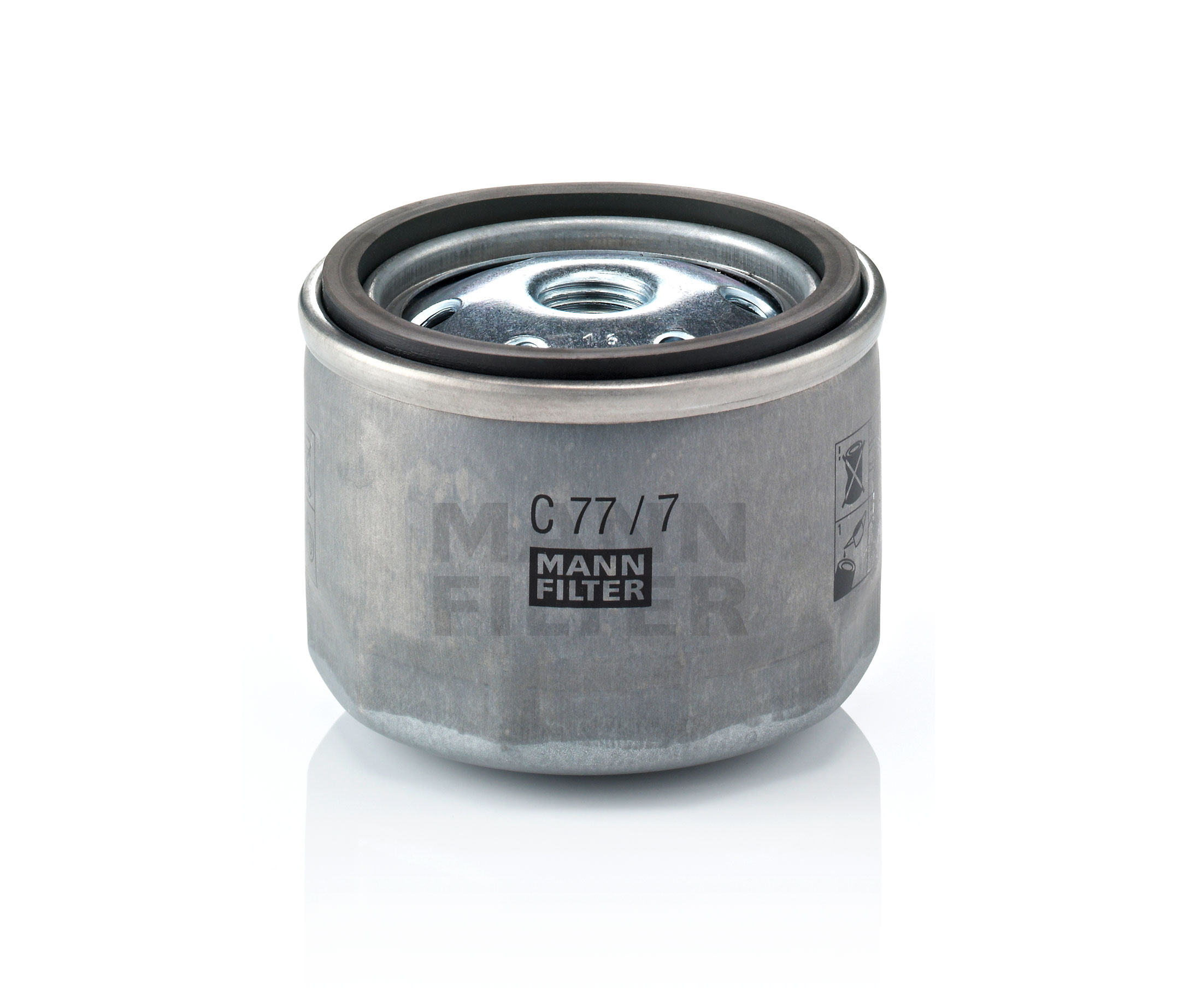 MANN-FILTER Luftfilter, turbolader til IVECO - vare number: C 77/7