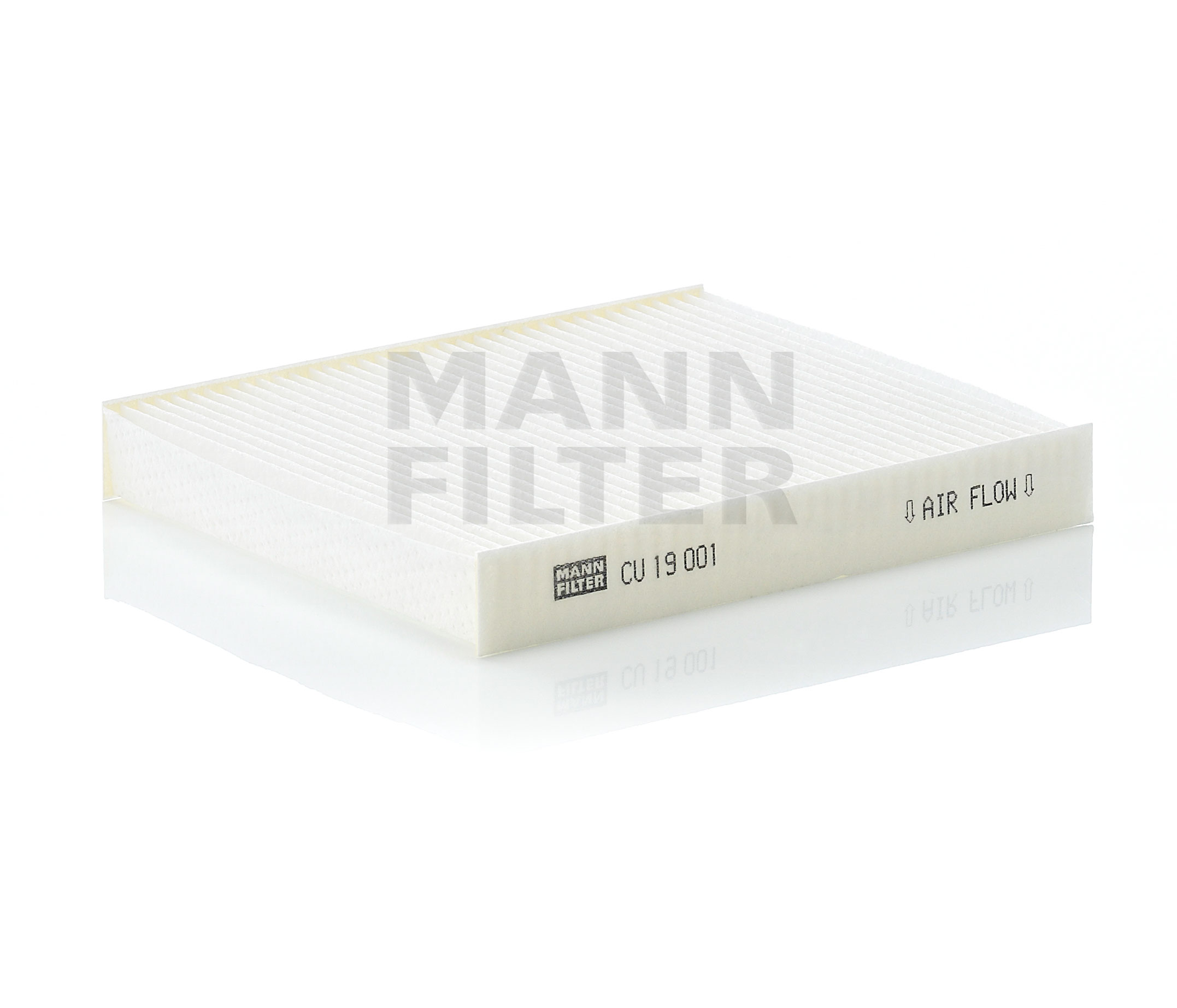 MANN-FILTER CU 19 001 Particulate Filter, 182 mm x 160 mm x 25 mm Pollen filter Width: 160mm, Height: 25mm, Length: 182mm CU 19 001 cheap