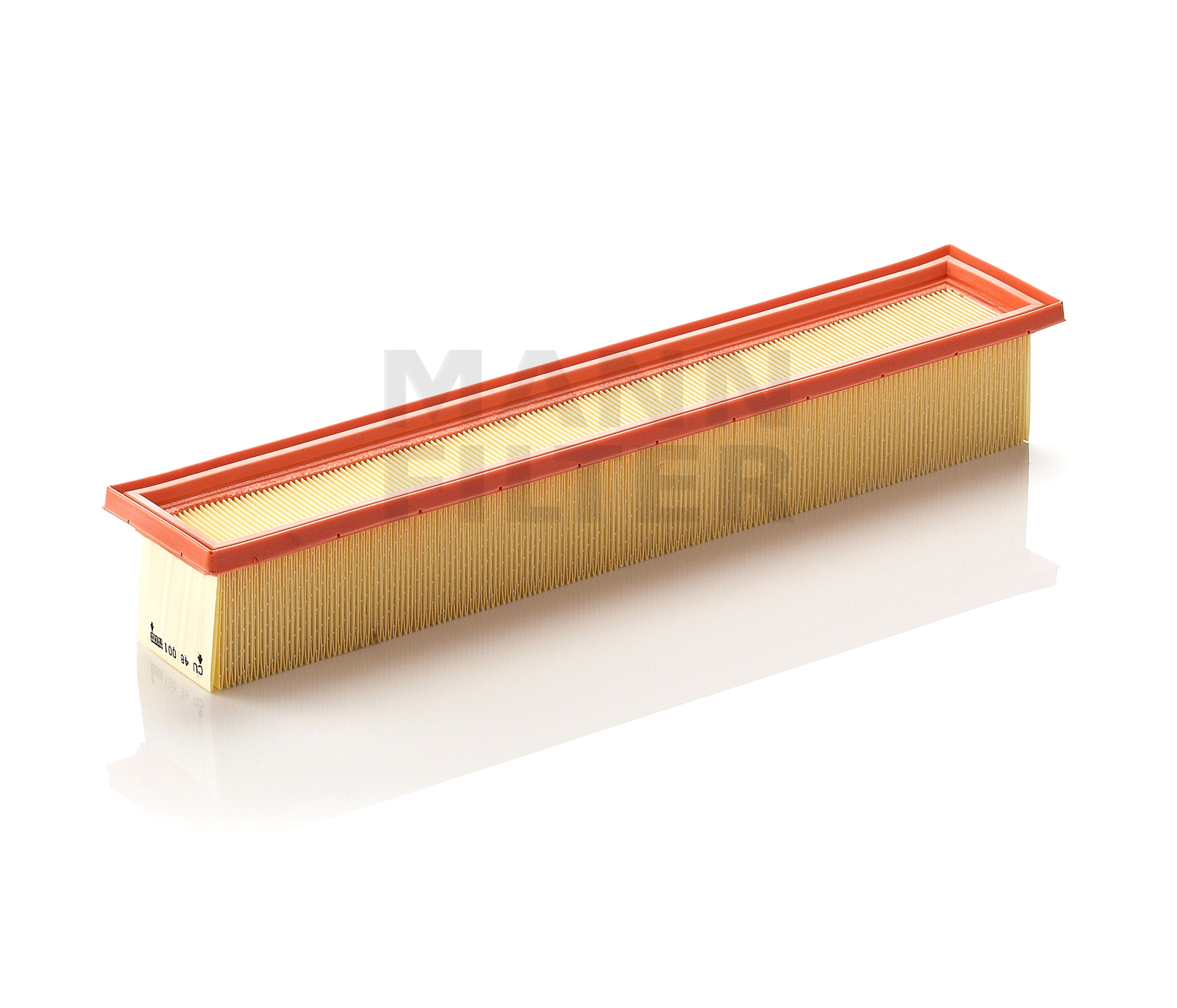 MANN-FILTER CU 48 001-2 Filtro de habitáculo Filtro de partículas, 476 mm x 86 mm x 62 mm