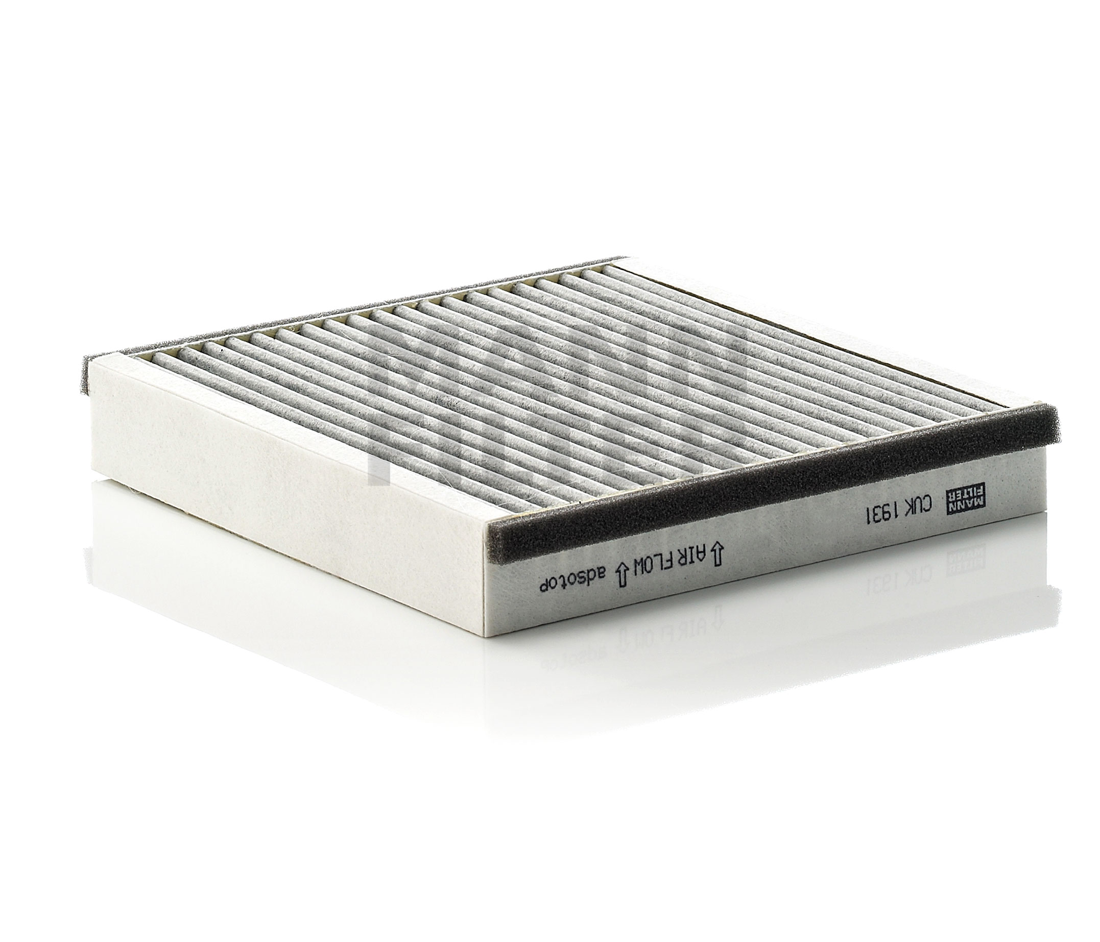 MANN-FILTER CUK 1931-2 Activated Carbon Filter, 184 mm x 181 mm x 30 mm Pollen filter Width: 181mm, Height: 30mm, Length: 184mm CUK 1931-2 cheap