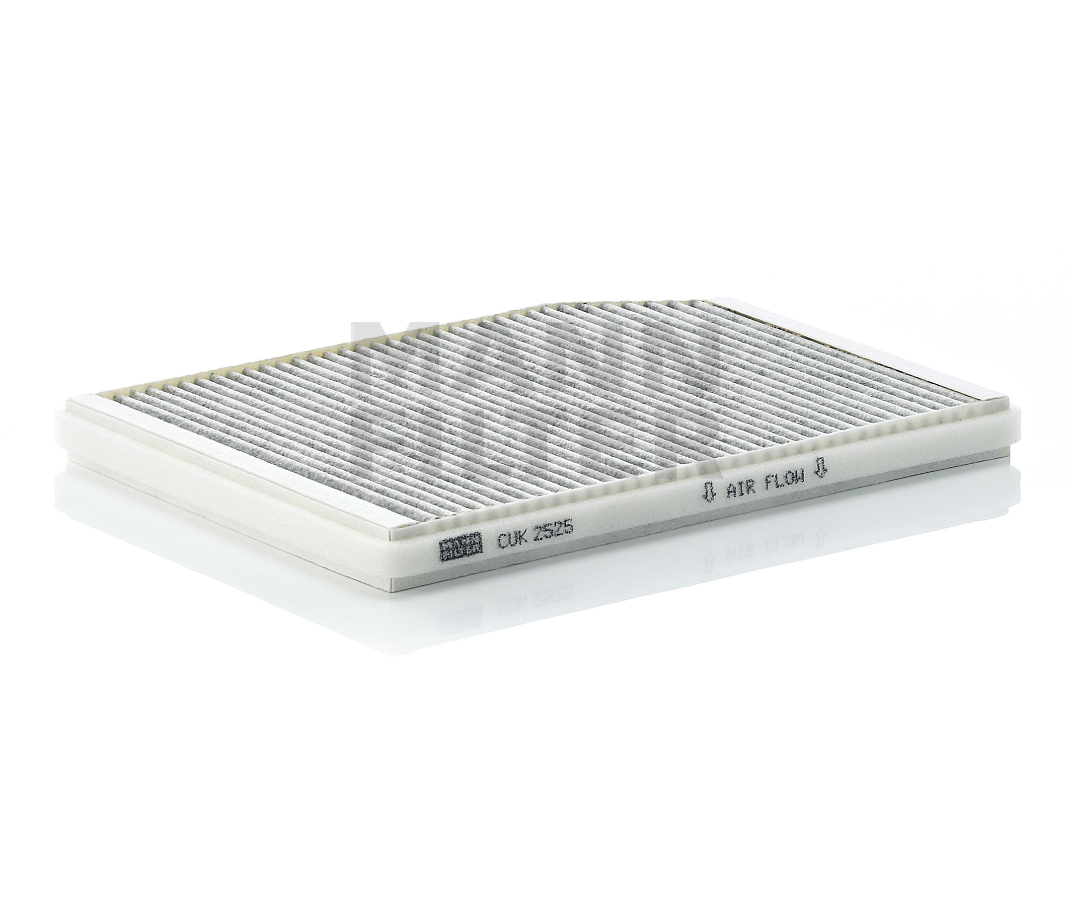 MANN-FILTER Activated Carbon Filter, 170 mm x 229 mm x 19 mm Width: 229mm, Height: 19mm, Length: 170mm Cabin filter CUK 2525 buy