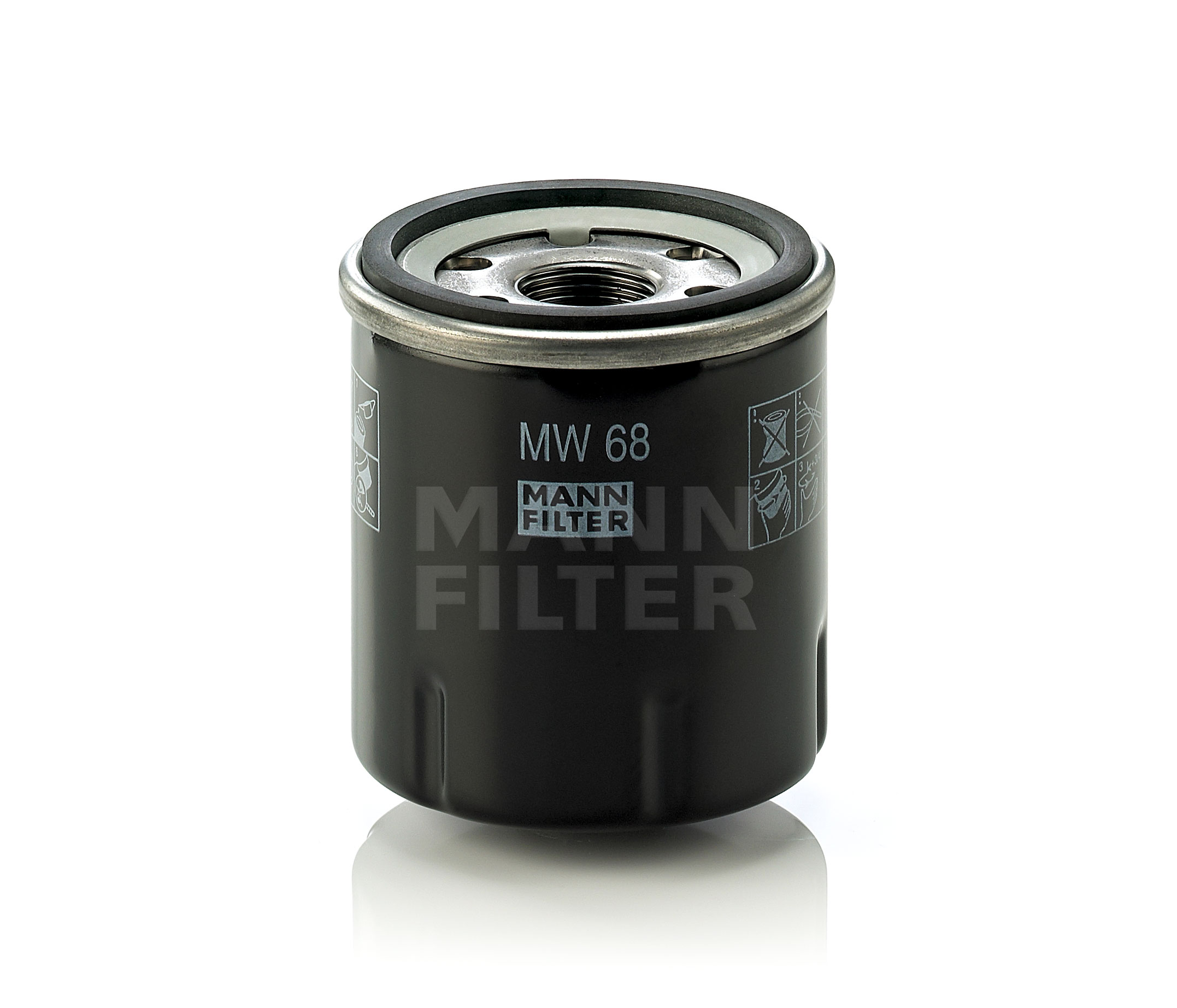 MANN-FILTER MW68 oljni filter KAWASAKI MOTORCYCLES KDX originalni