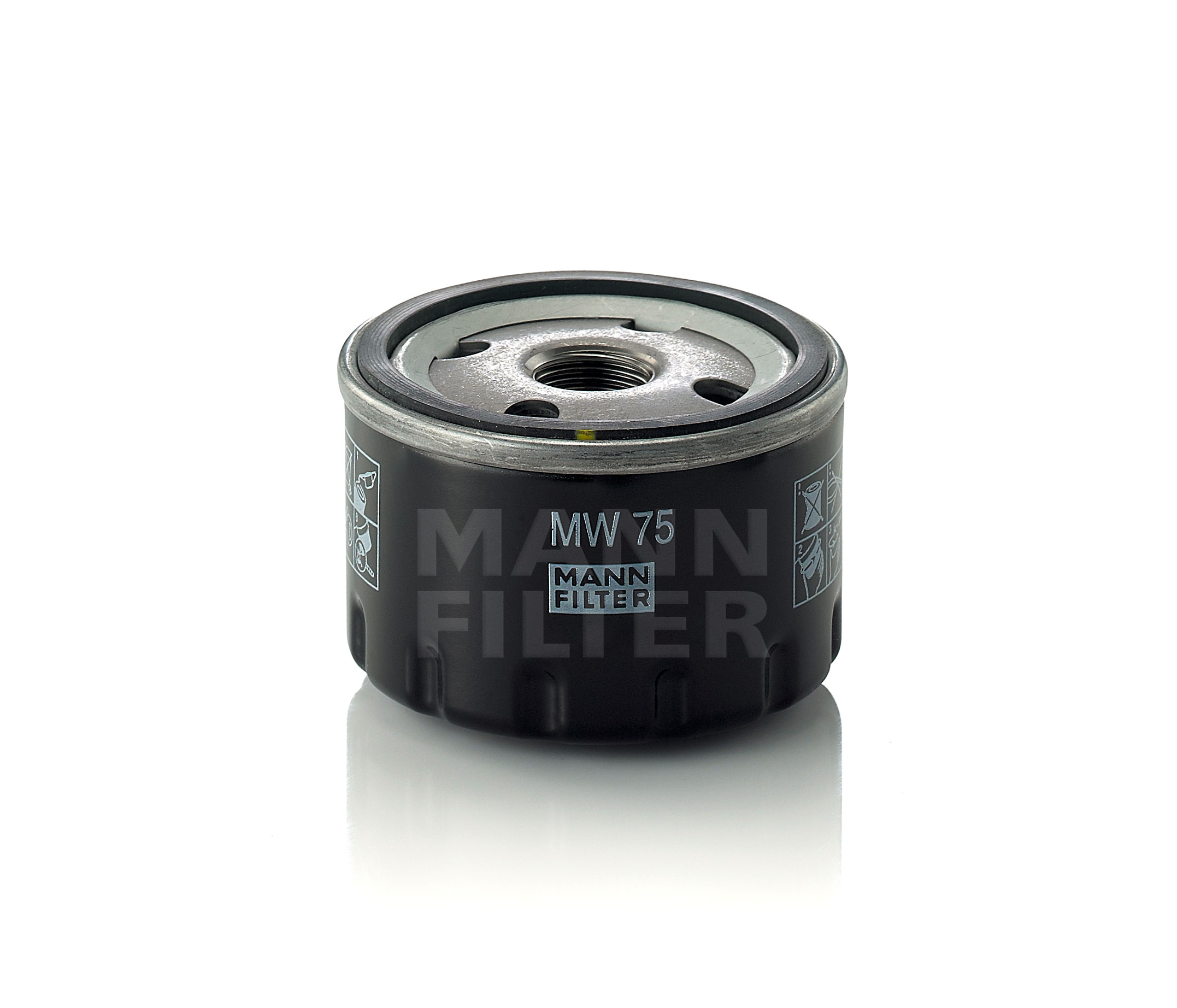 MANN-FILTER MW 6001 Filtro Olio Per Motoveicoli - Qualità Primo Equipaggiamento