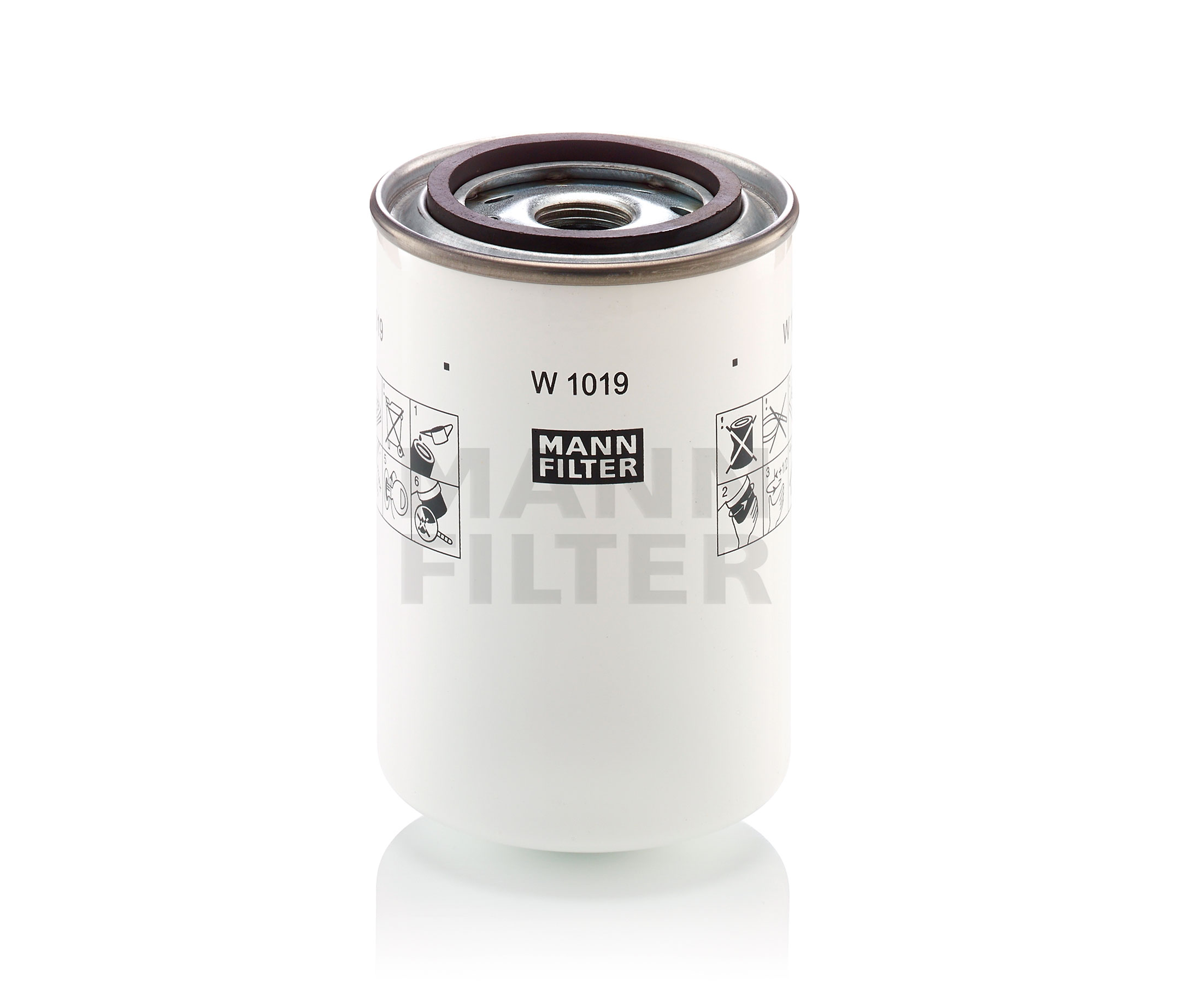 MANN-FILTER Filter, arbeidshydraulikk W 1019 for MAN: kjøp på nett