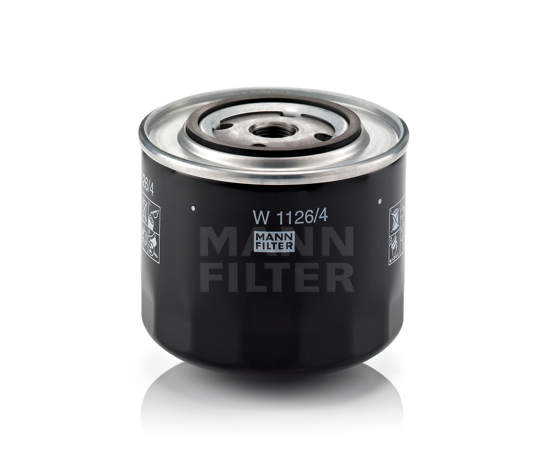 MANN-FILTER 3/4-16 UNF, Spin-on Filter Ø: 108mm, Height: 95mm Oil filters W 1126 buy
