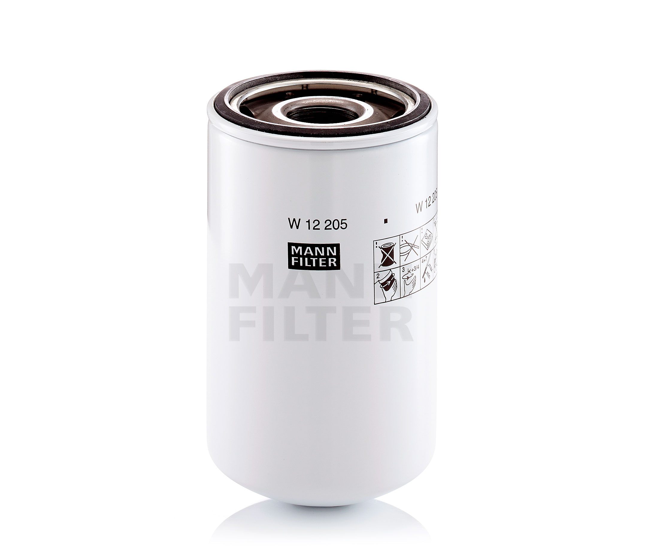 MANN-FILTER Oljefilter W 12 205 - kjøp med rabatt