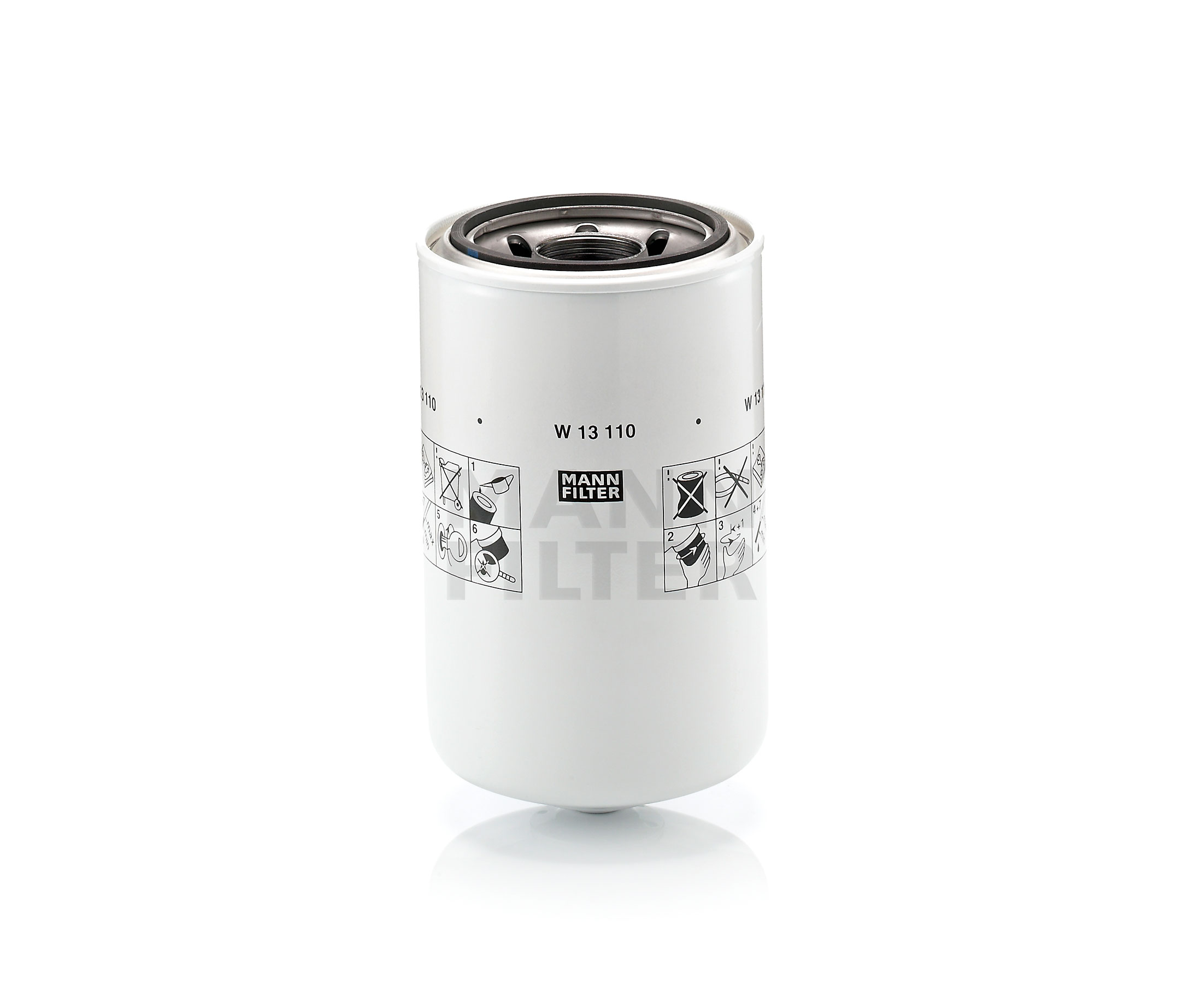 MANN-FILTER Alyvos filtras W 13 110 skirti DAF: pirkti internetu