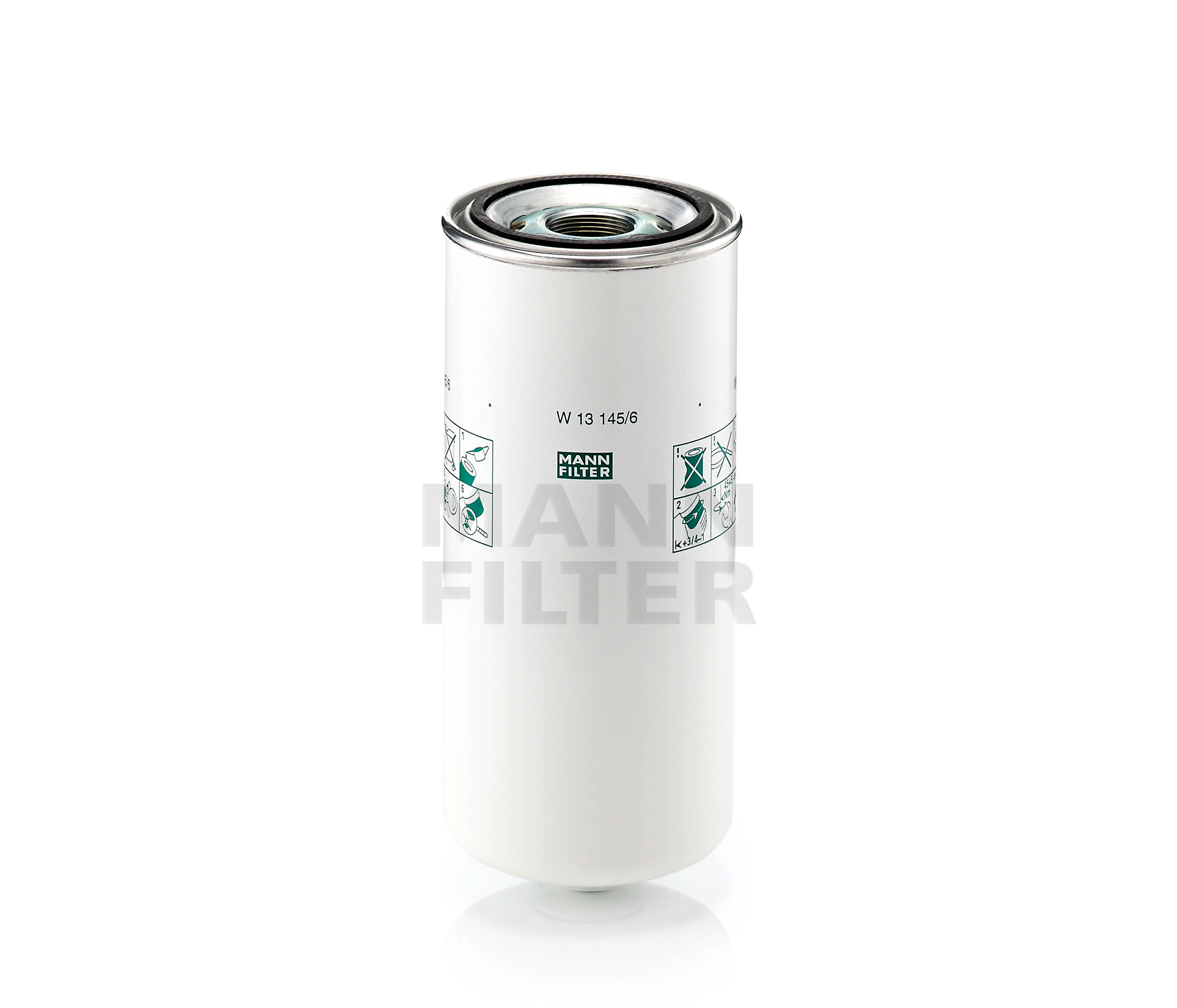 MANN-FILTER Alyvos filtras W 13 145/6 skirti DAF: pirkti internetu