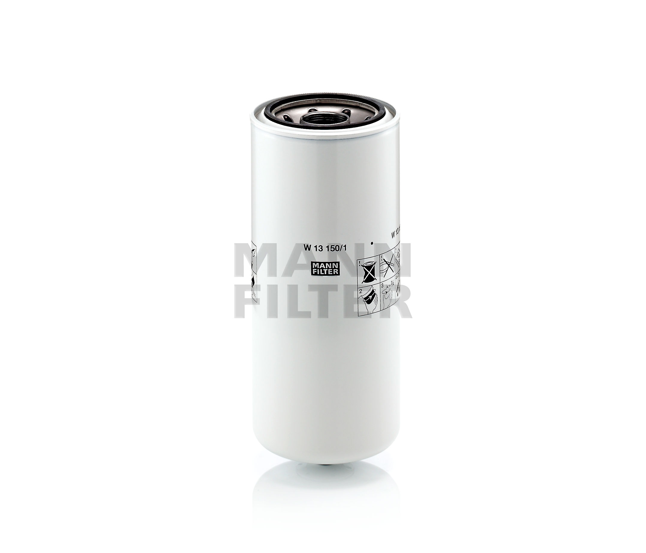 MANN-FILTER Alyvos filtras W 13 150/1 skirti DAF: pirkti internetu