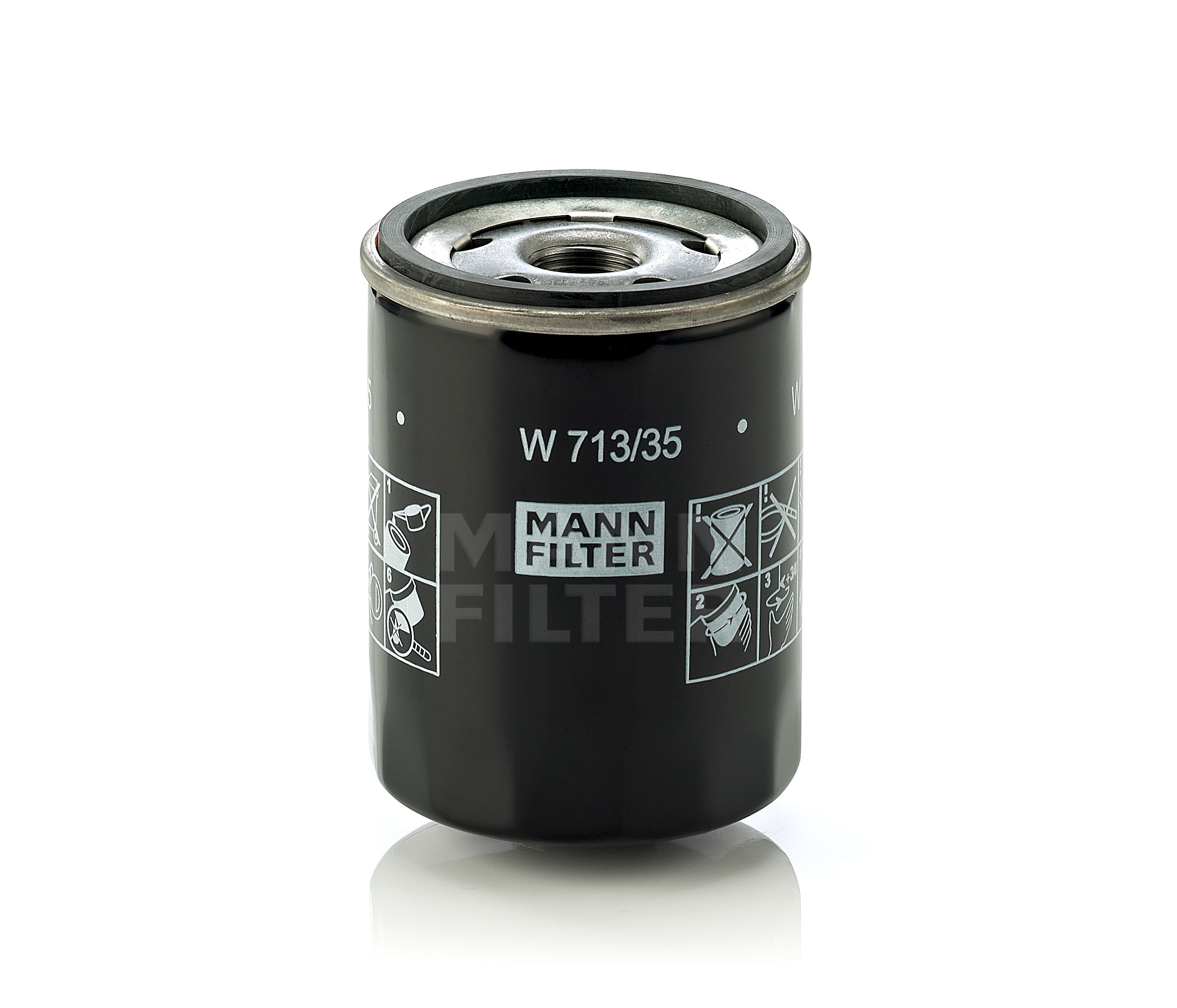 W 713/35 MANN-FILTER Olejovy filtr Mitsubishi Space Gear