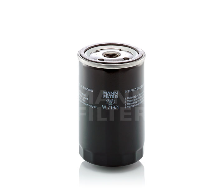 MANN-FILTER W 719/4 Filtro de óleo VW Pointer