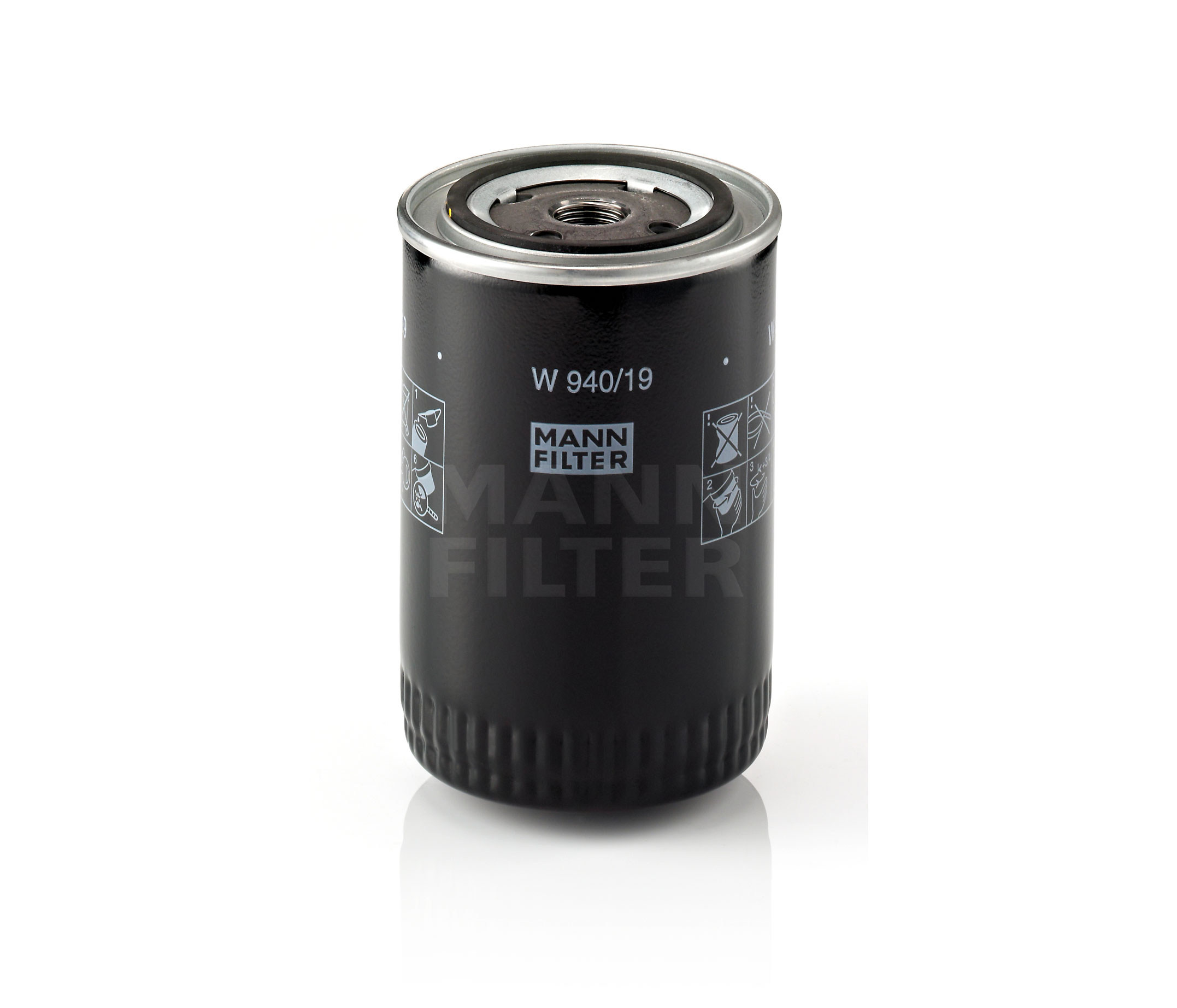 W 940/19 MANN-FILTER Degvielas filtrs RENAULT TRUCKS TR
