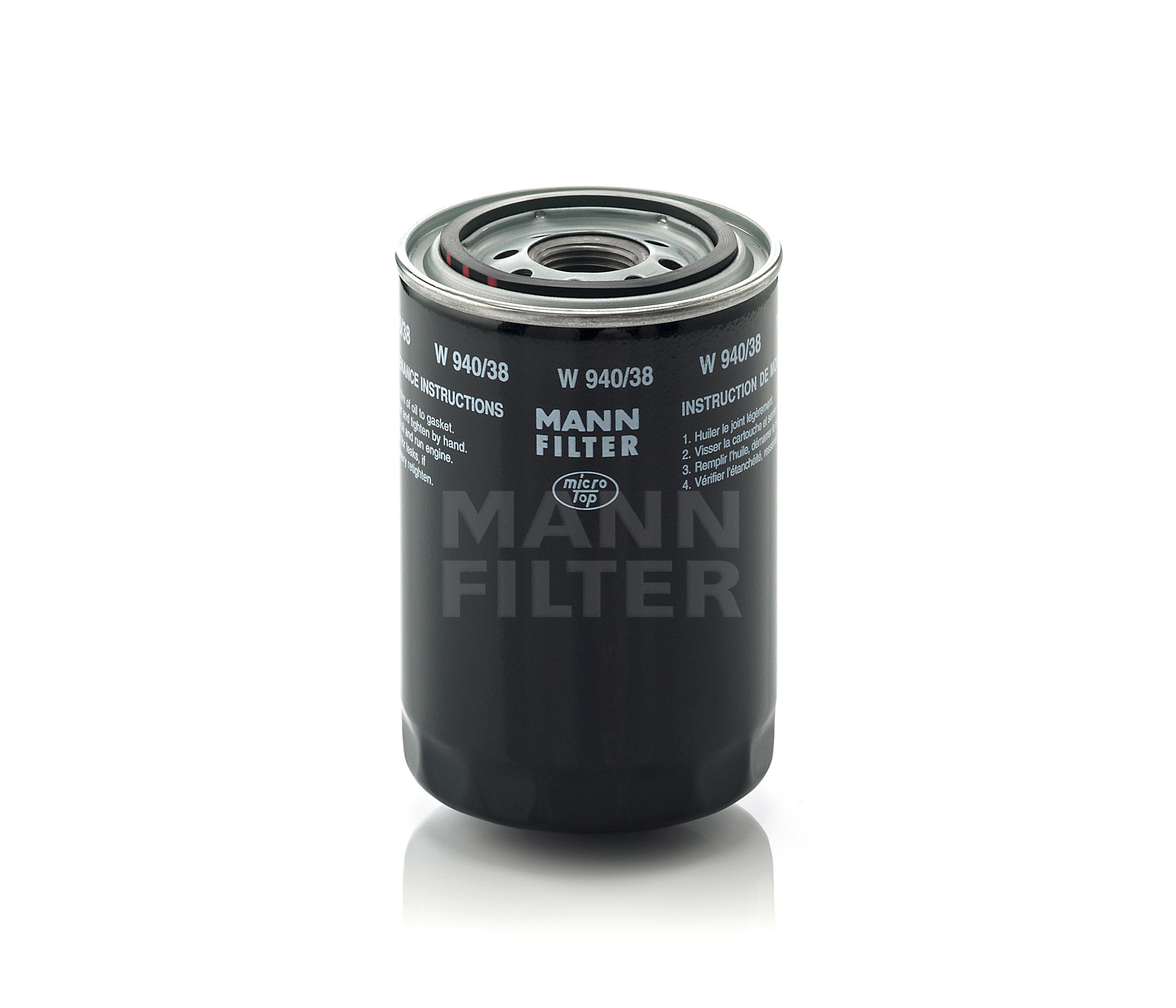MANN-FILTER 1-12 UNF, Anschraubfilter Ø: 93mm, Höhe: 141mm Ölfilter W 940/38 kaufen