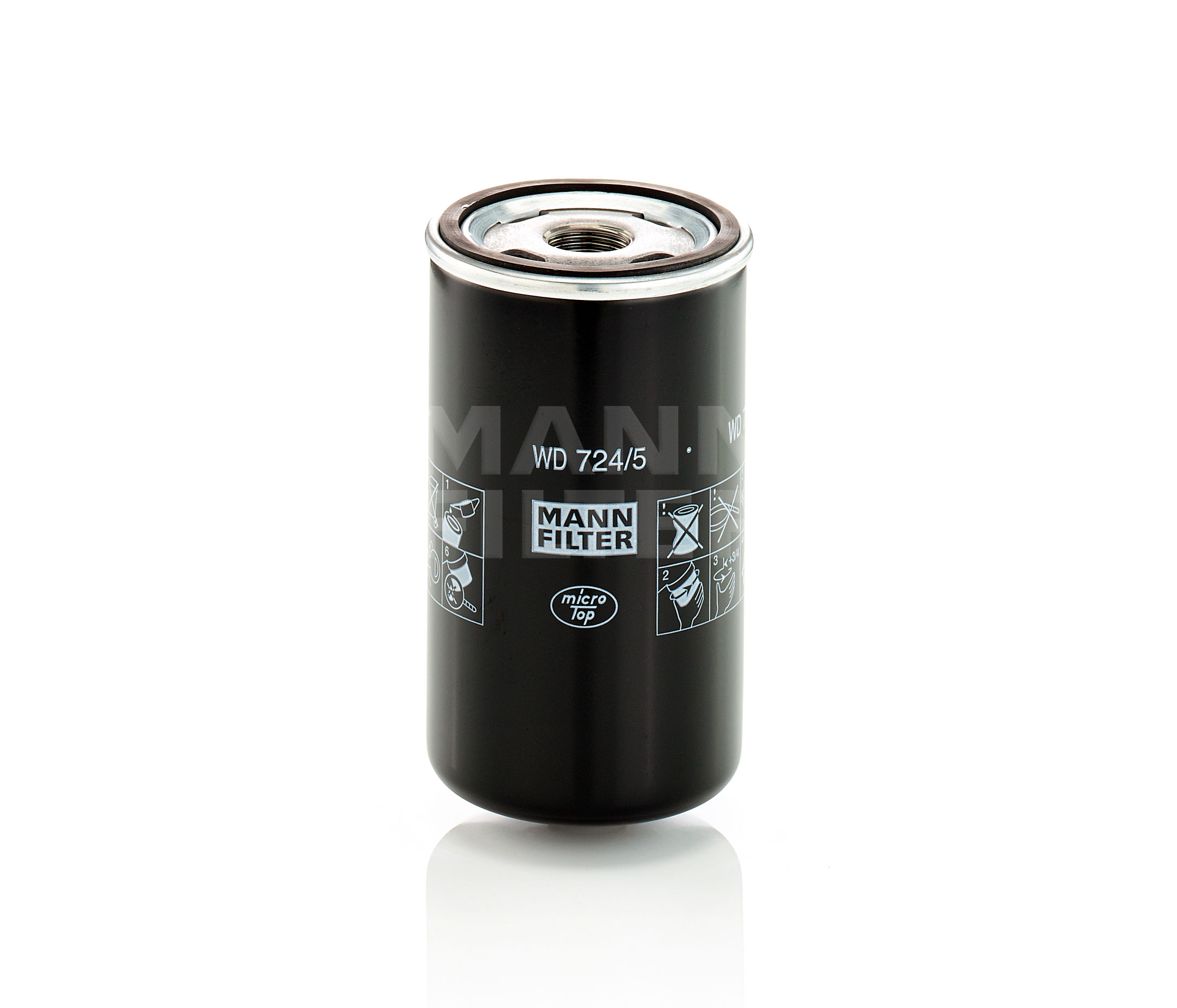 MANN-FILTER WD 724/5 Hidraulika szűrő, automatikus váltó kamion vásárlás