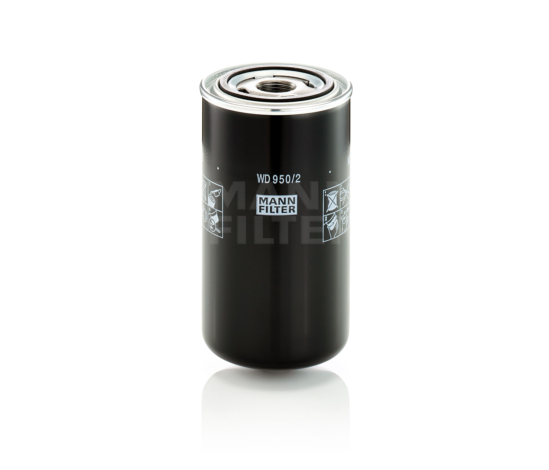 MANN-FILTER Suodatin, työhydrauliikka FORD – tavaranumero: WD 950/2