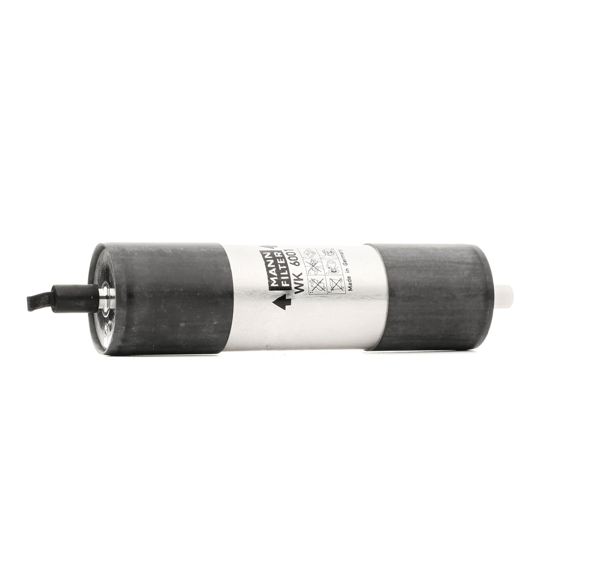 MANN-FILTER In-Line Filter, 9mm, 11mm Height: 248mm Inline fuel filter WK 6001 buy