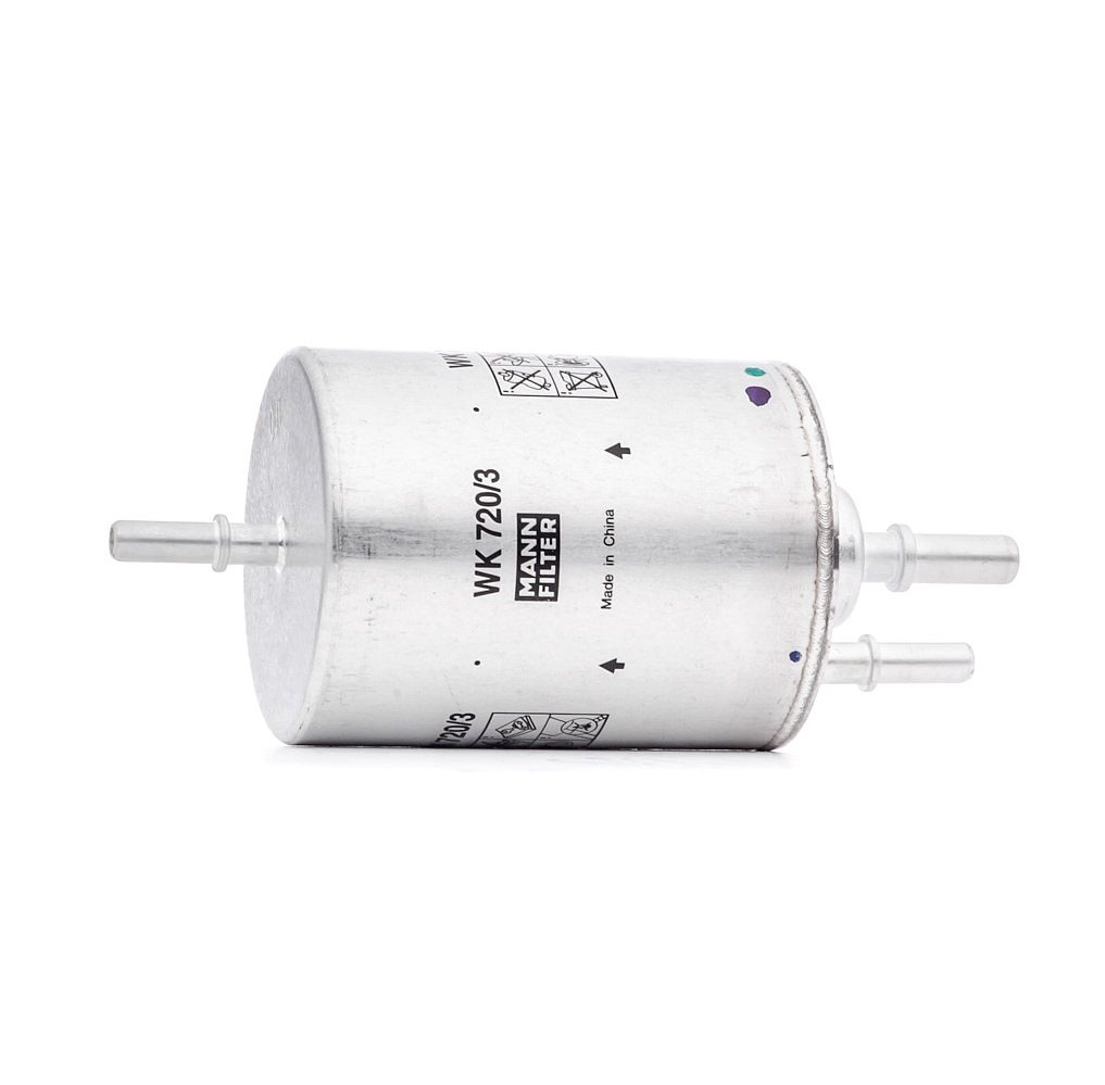 MANN-FILTER In-Line Filter, 8mm, 8mm Height: 176mm Inline fuel filter WK 720/3 buy