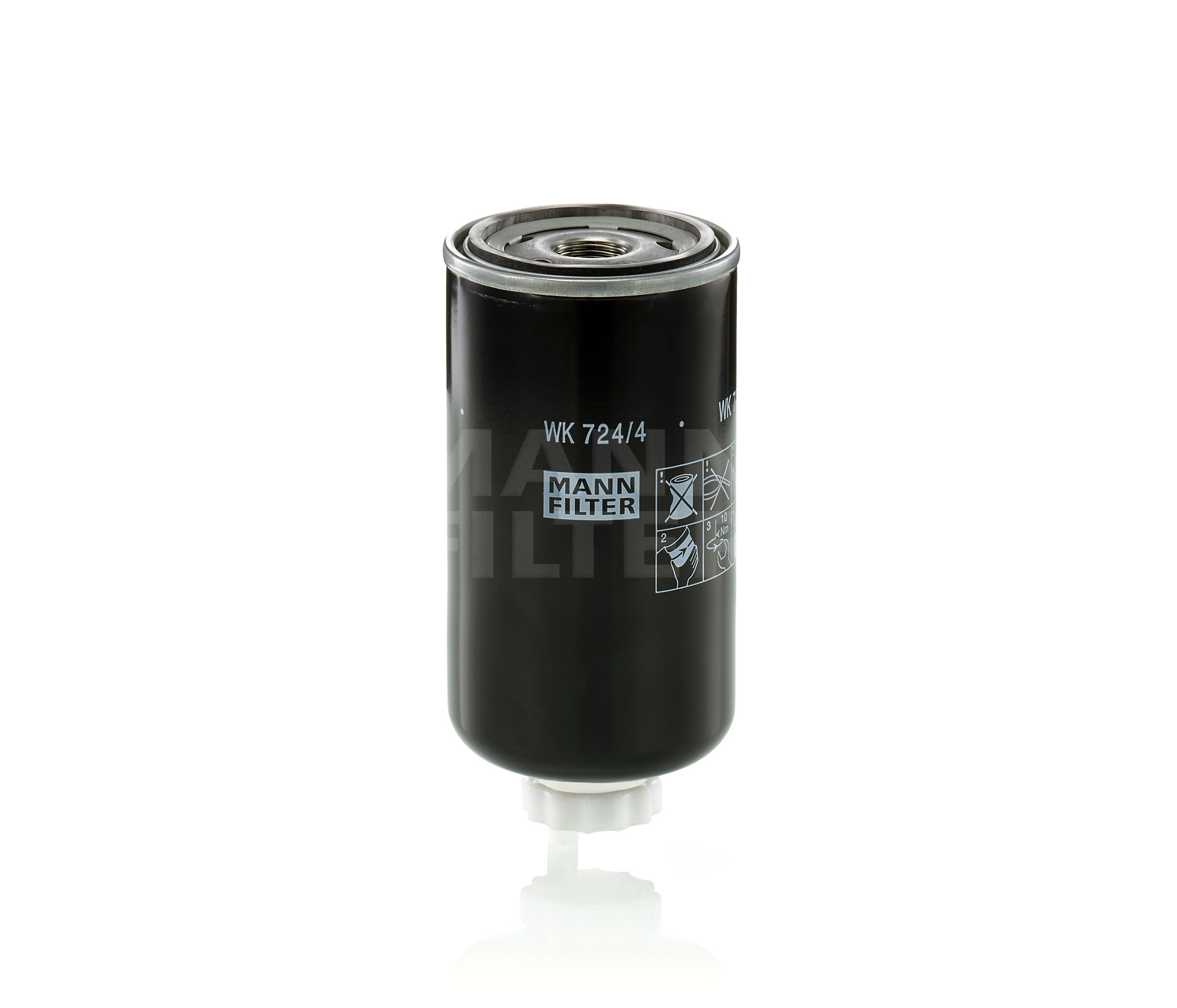 MANN-FILTER Kütusefilter brändile FAP - kirje number: WK 724/4