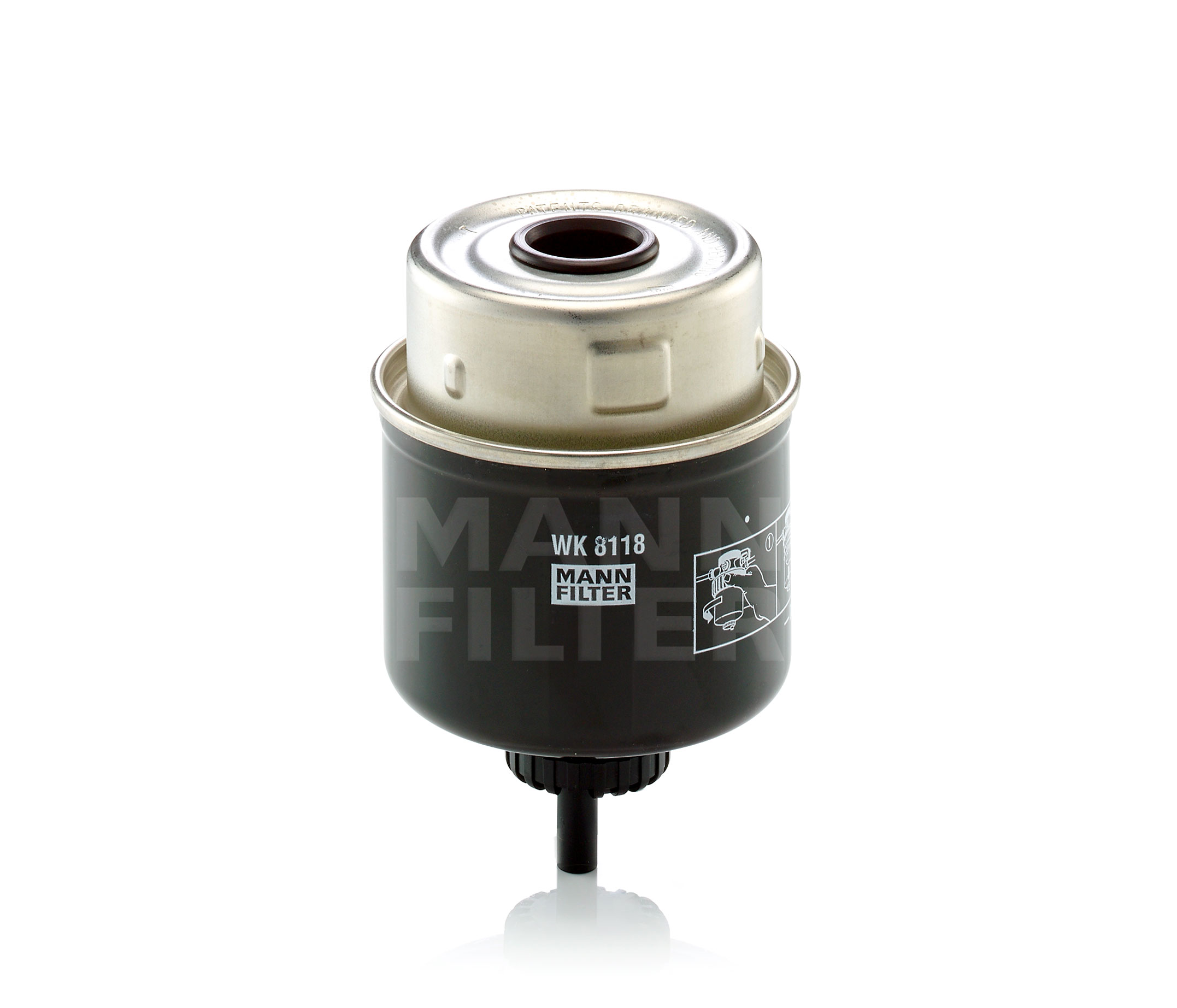 WK8118 Palivovy filtr MANN-FILTER RE 62418