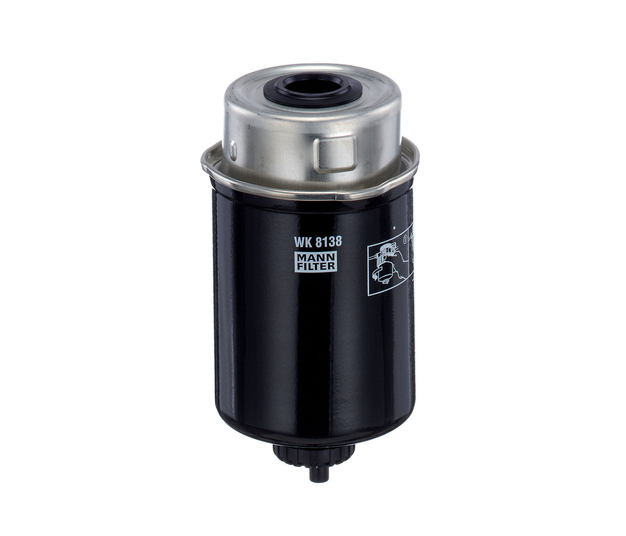 acheter MANN-FILTER Filtre vissé WK 8138 Hauteur: 154mm Filtre à carburant WK 8138 à un bon prix