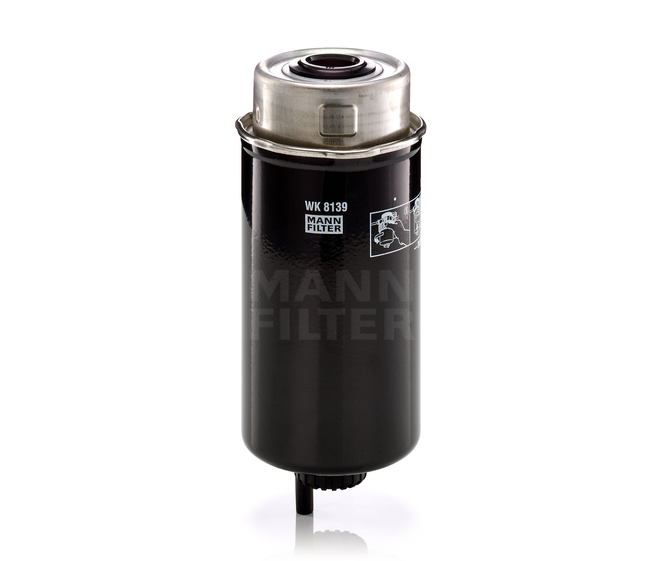 MANN-FILTER Kütusefilter WK 8139 - ostke allahindlusega