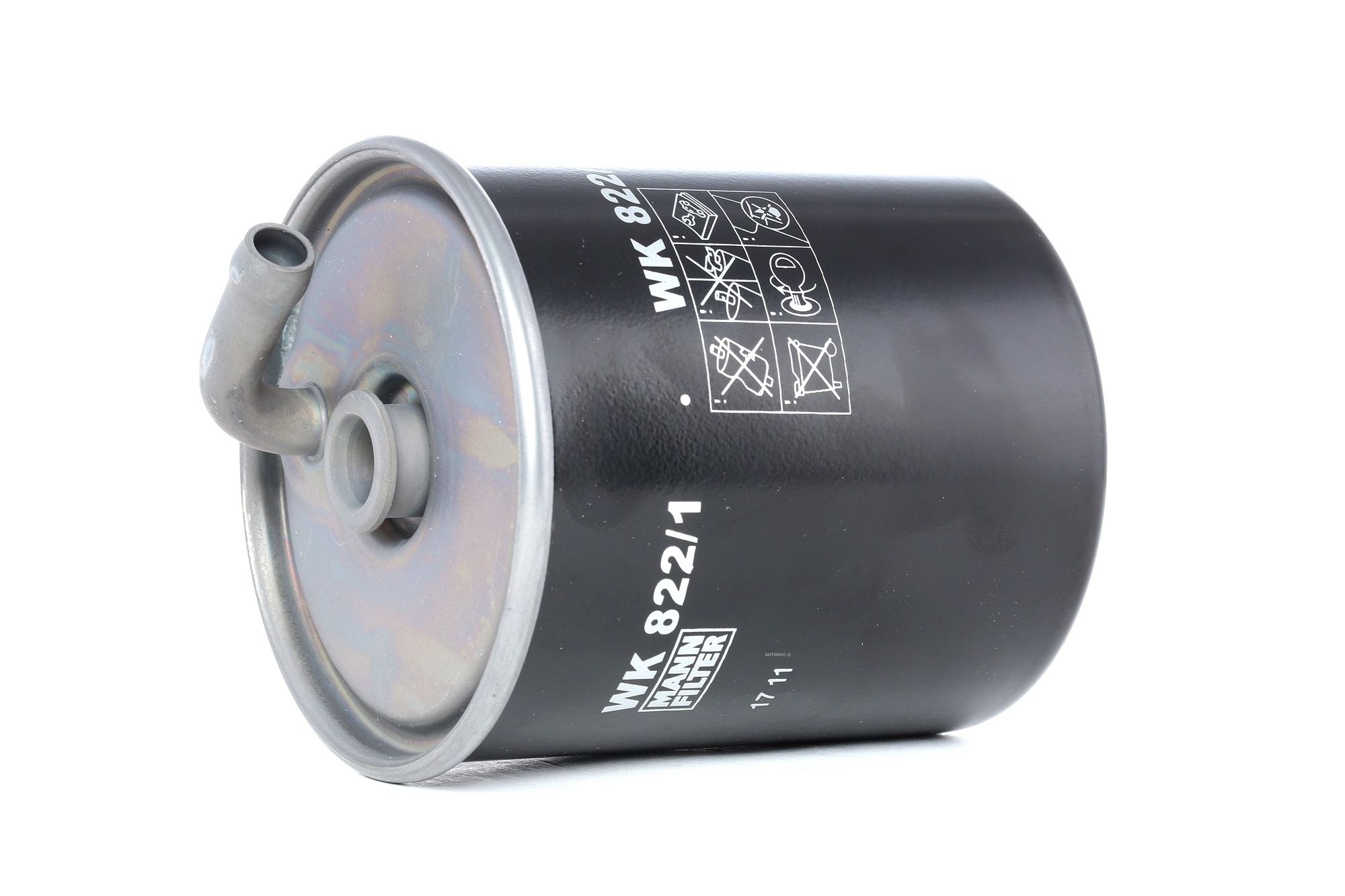 WK 822/1 MANN-FILTER Filtr zabudovaný do potrubí Výška: 101mm Palivovy filtr WK 822/1 kupte si levně