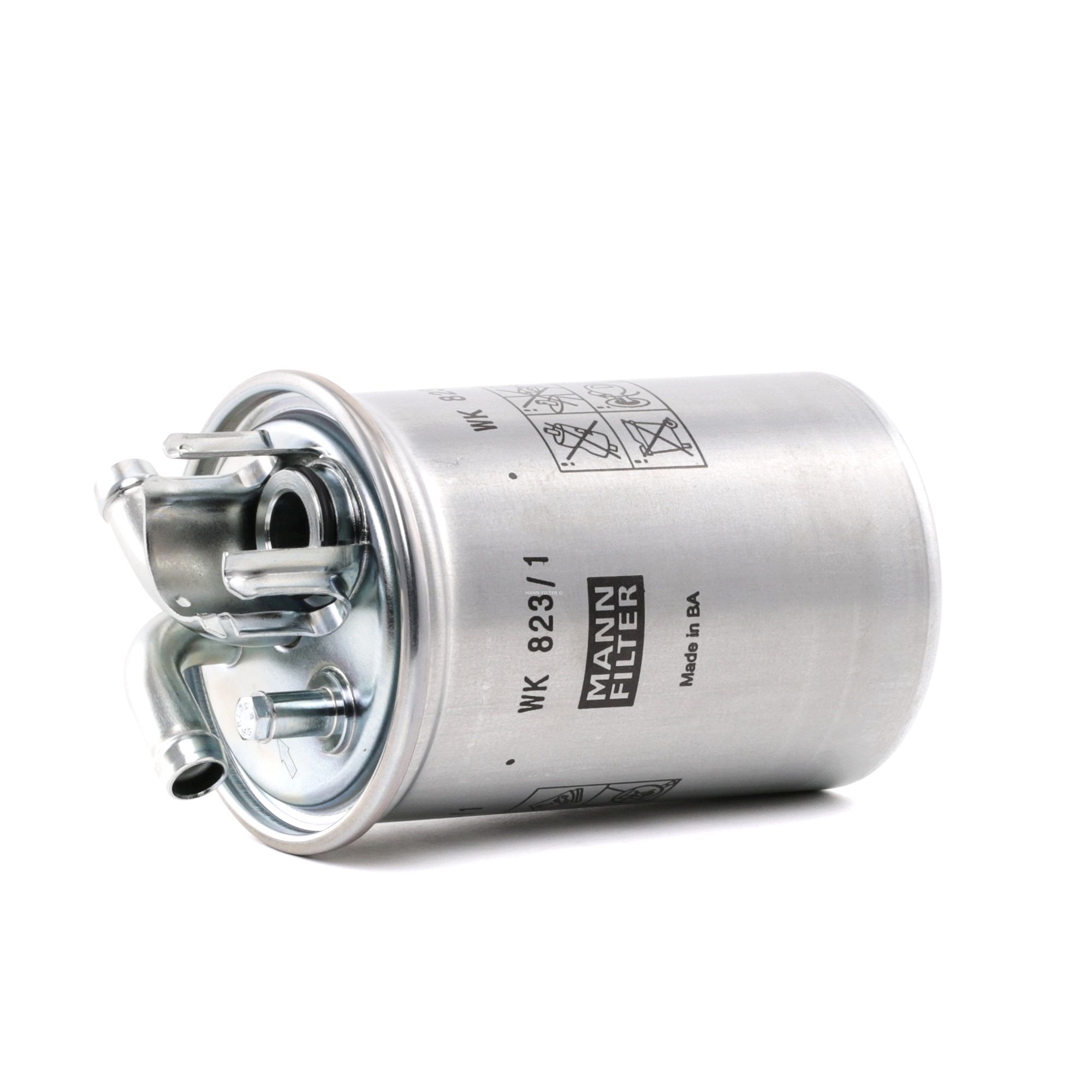 WK 823/1 MANN-FILTER Fuel filters SKODA In-Line Filter, 12mm, 12mm