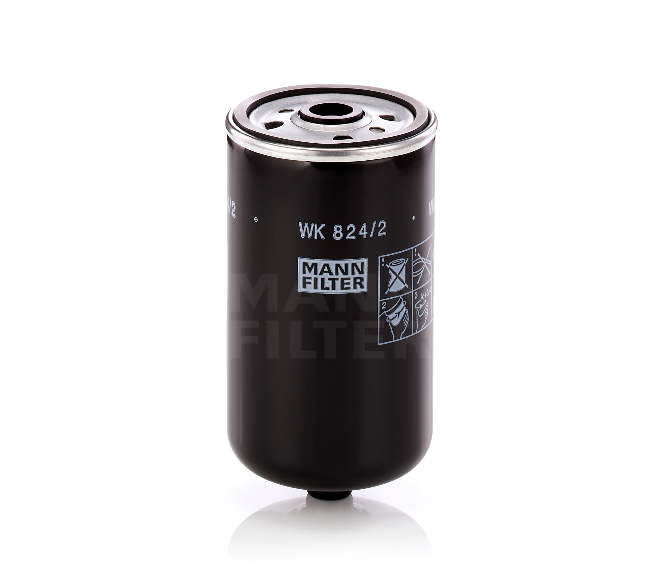 MANN-FILTER WK 824/2 2000 Hyundai Santa Fe sm inline fuel filter prices