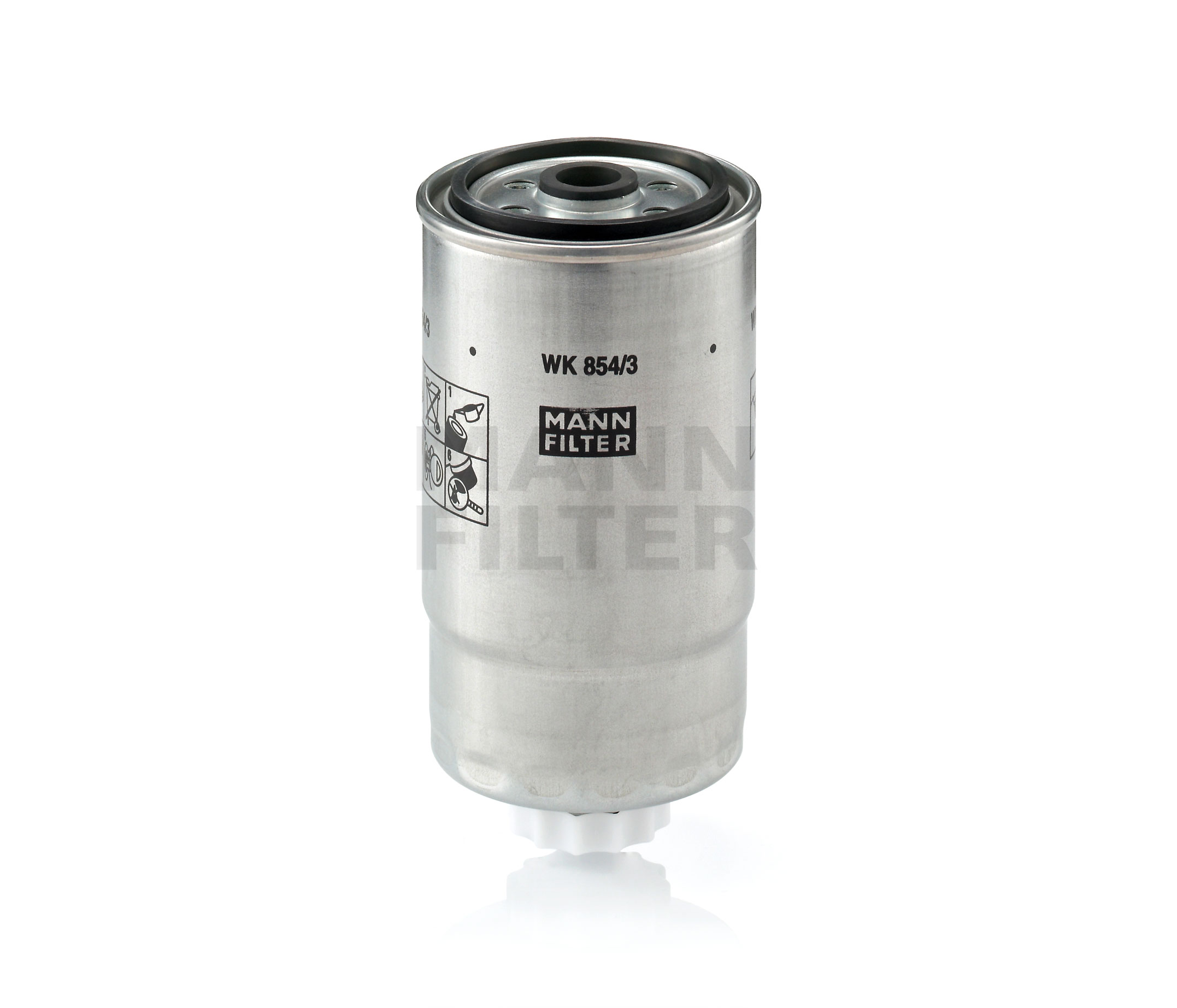 MANN-FILTER WK 854/3 Kraftstofffilter günstig im Online Shop