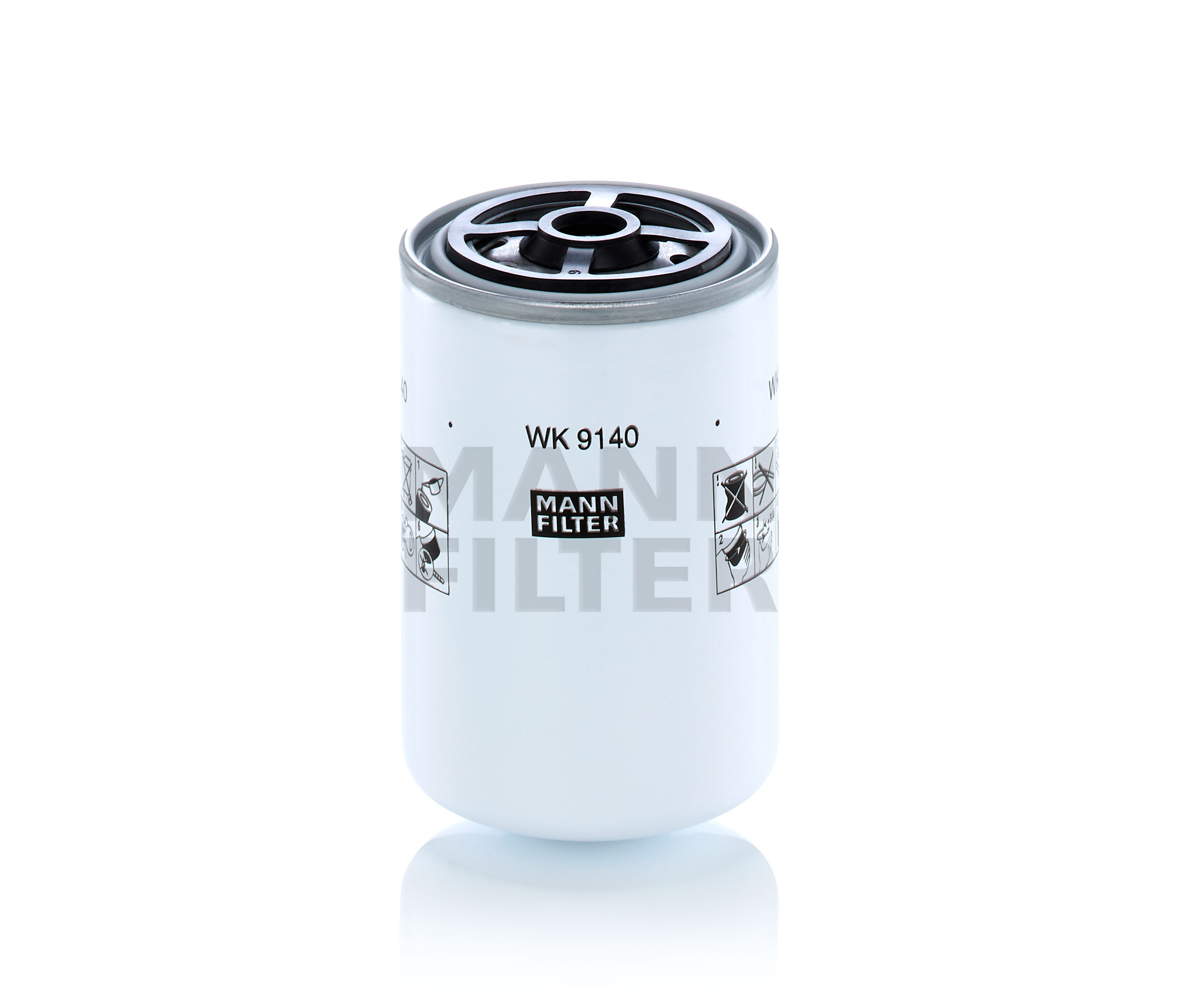 MANN-FILTER Palivový filter WK 9140 – nakupujte s zľavou