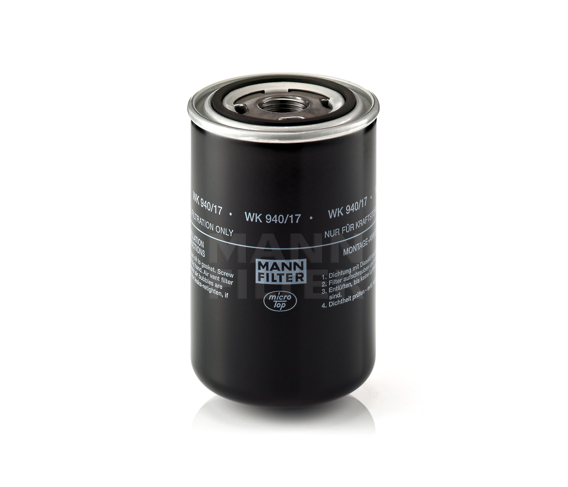 MANN-FILTER Kütusefilter WK 940/17 - ostke allahindlusega