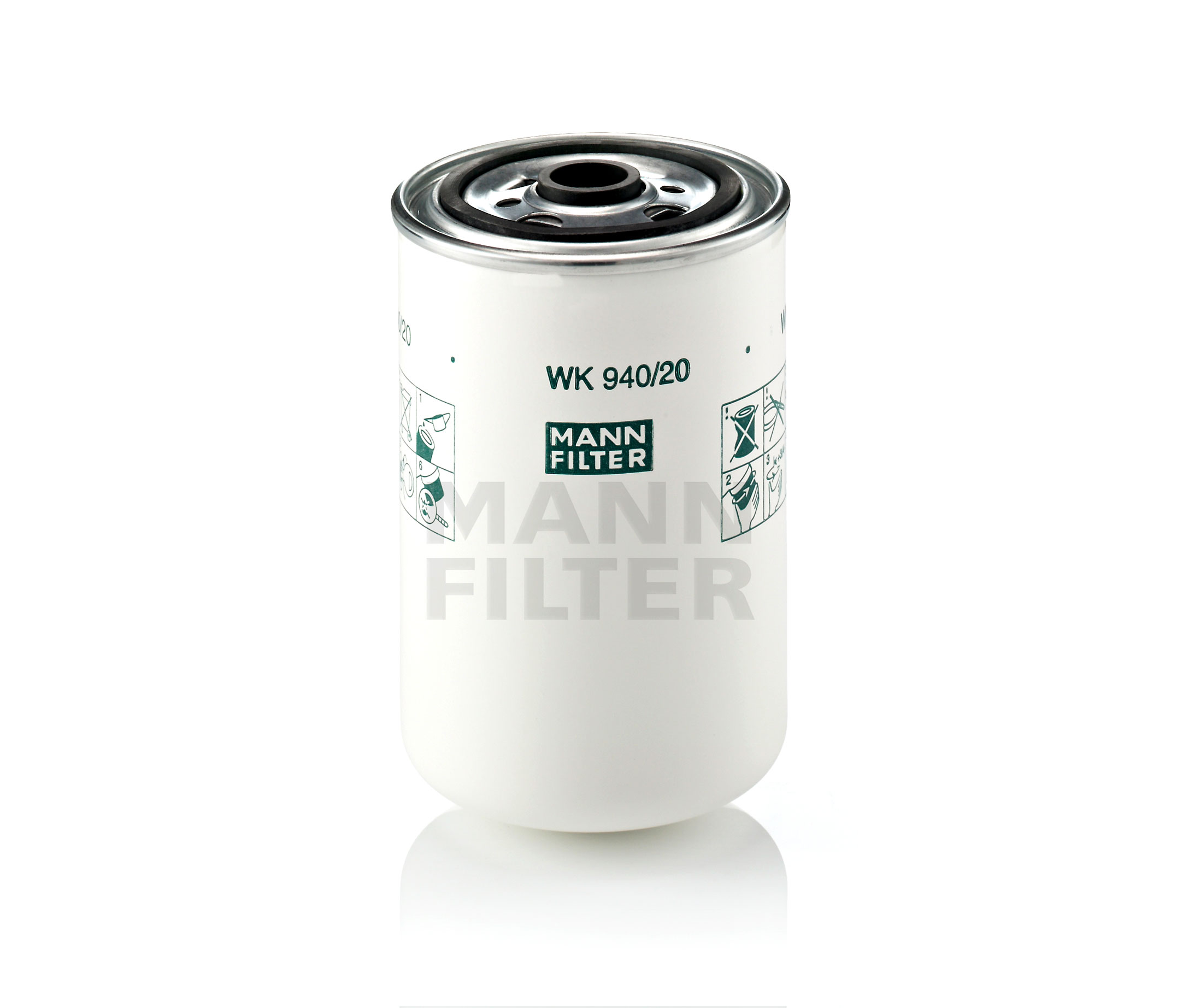 MANN-FILTER WK 940/20 Degvielas filtrs RENAULT TRUCKS Magnum Kravas auto cena