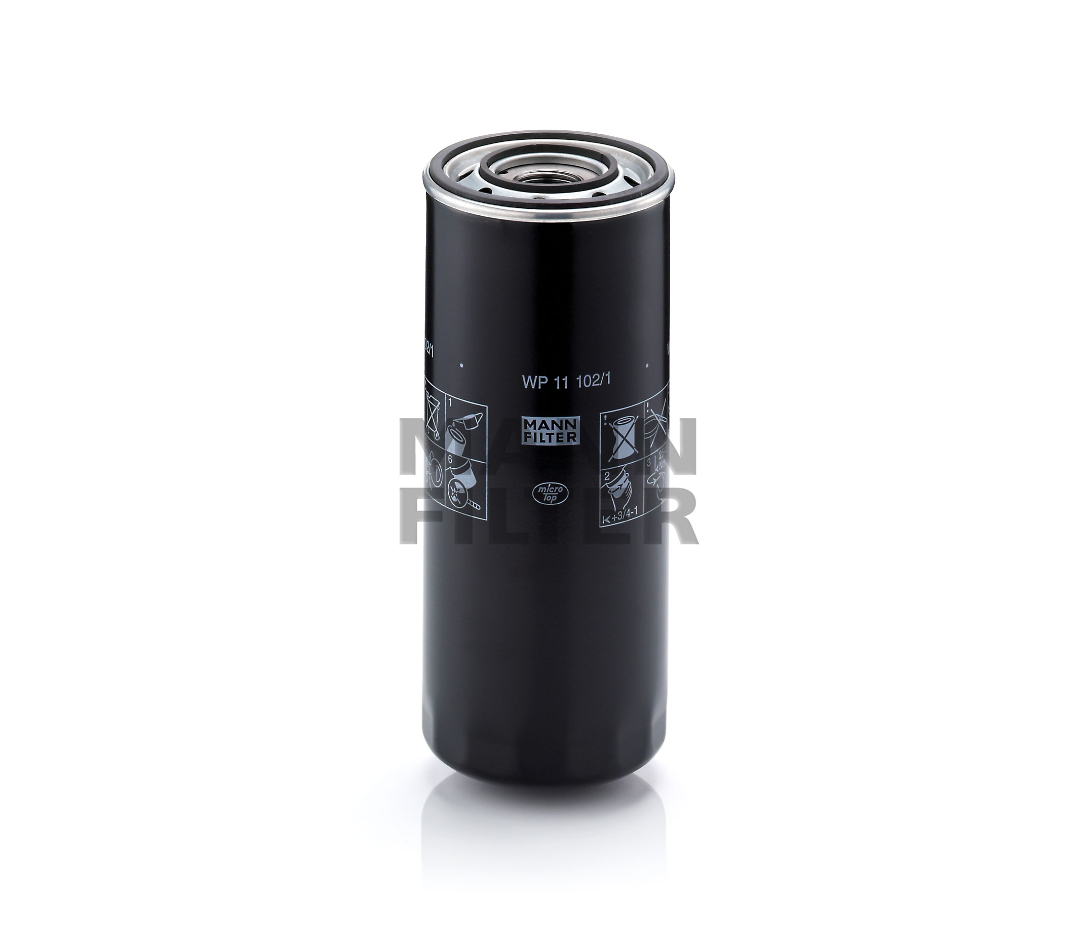 MANN-FILTER WP 11 102/1-2 Öljynsuodatin IVECO TurboStar Kuorma-auton hinta