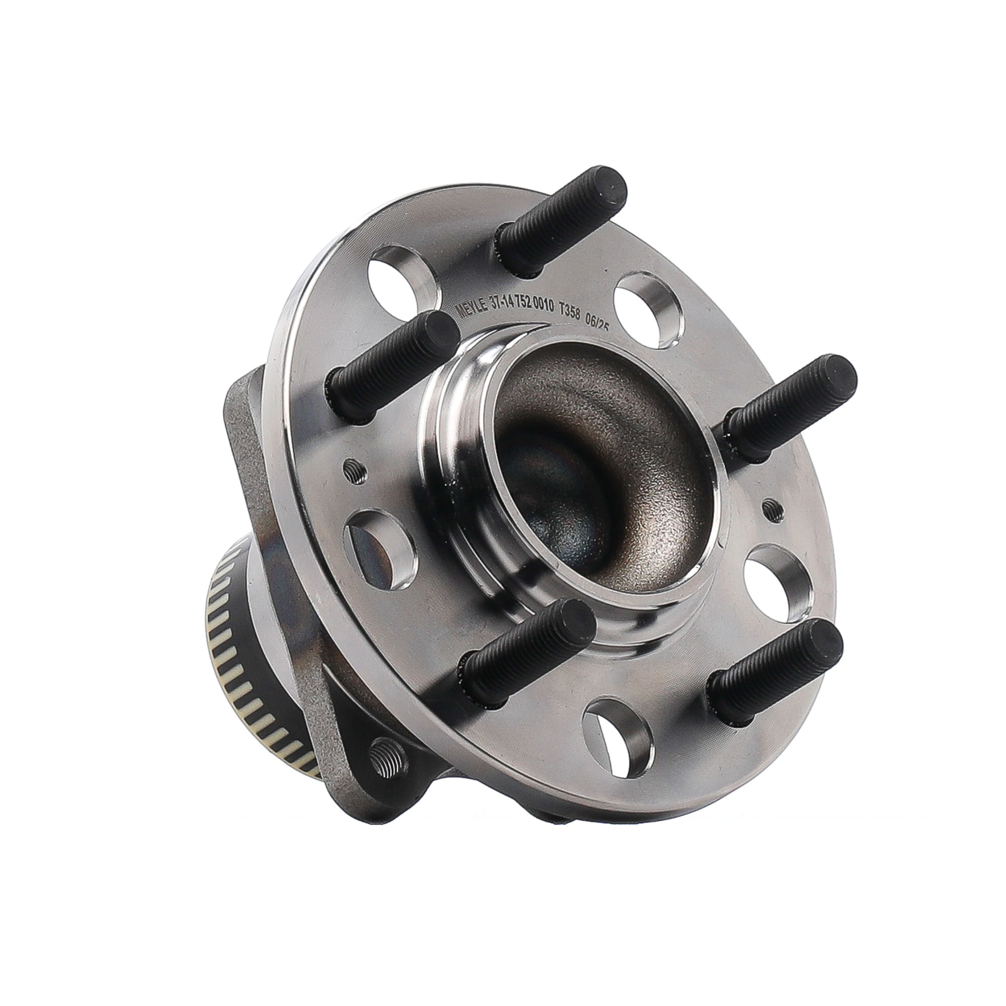 MEYLE 37-14 752 0010 Wheel Hub 45x114,3, with integrated wheel bearing, with ABS sensor ring, Rear Axle, ORIGINAL Quality