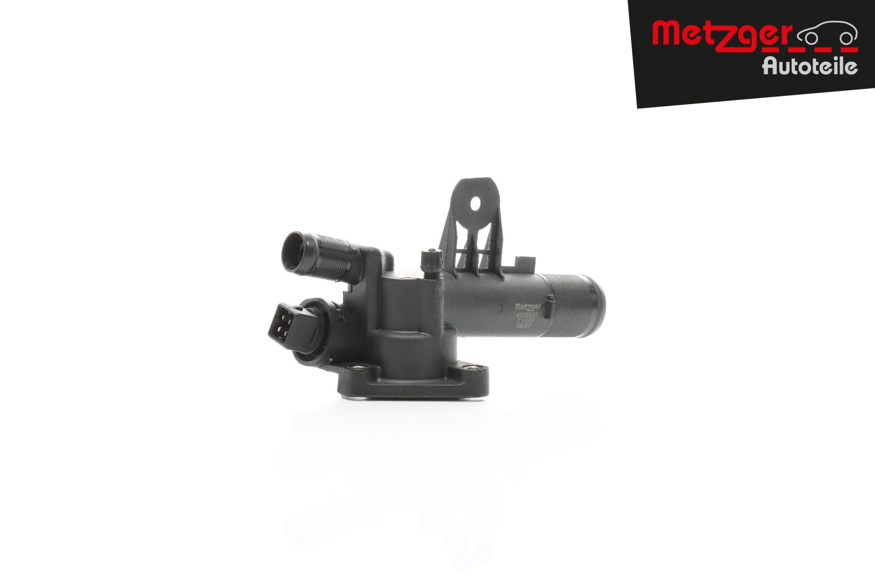 4006043 METZGER Coolant thermostat NISSAN Opening Temperature: 83°C, with seal, Plastic