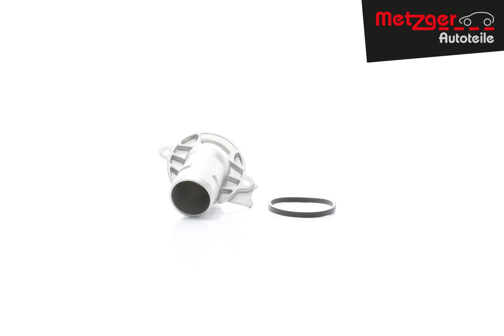 METZGER 4006175 Engine thermostat Opening Temperature: 87°C, with seal, Aluminium