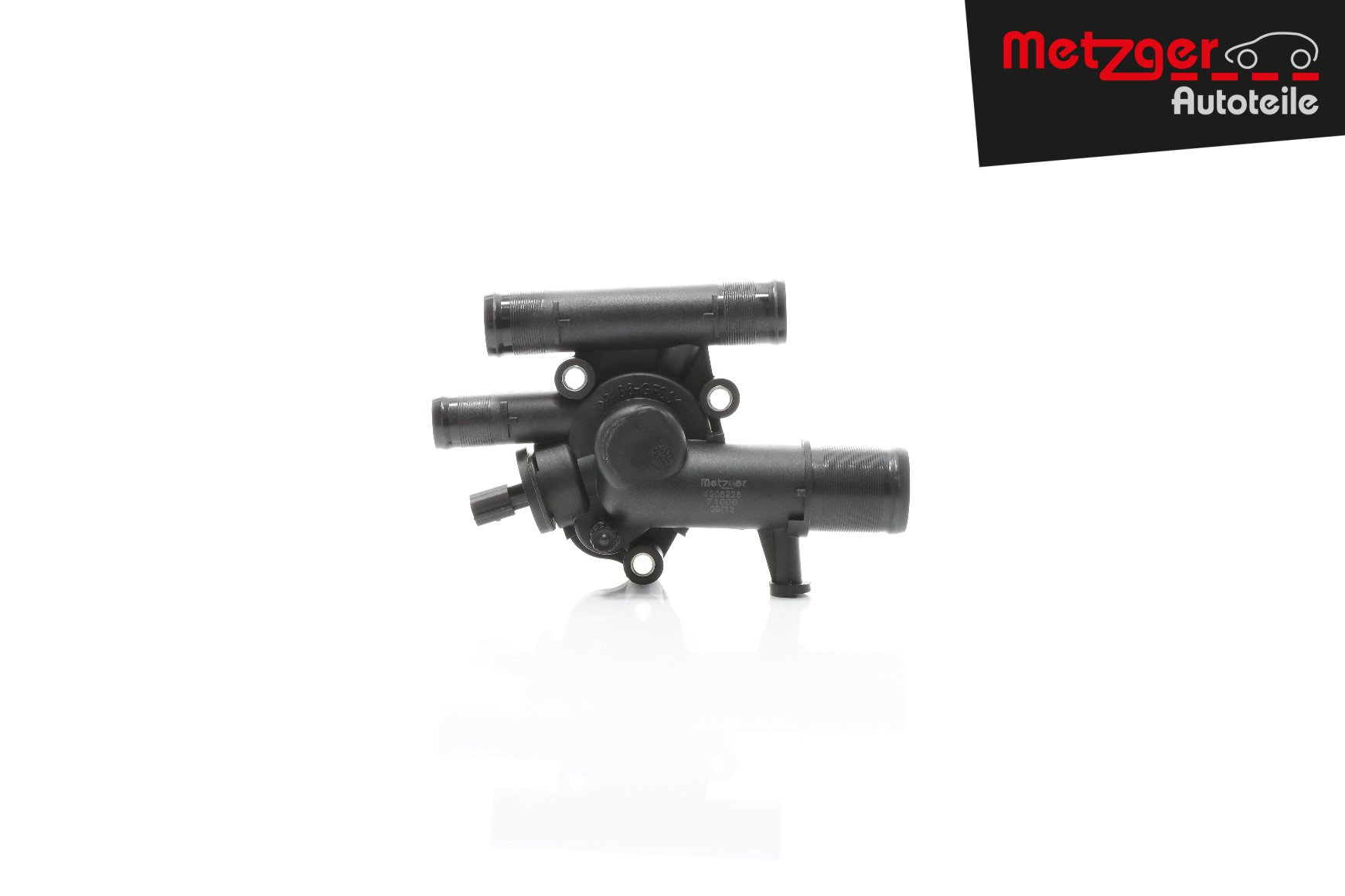 METZGER 4006228 Engine thermostat Opening Temperature: 89°C, with seal, with sensor, Plastic