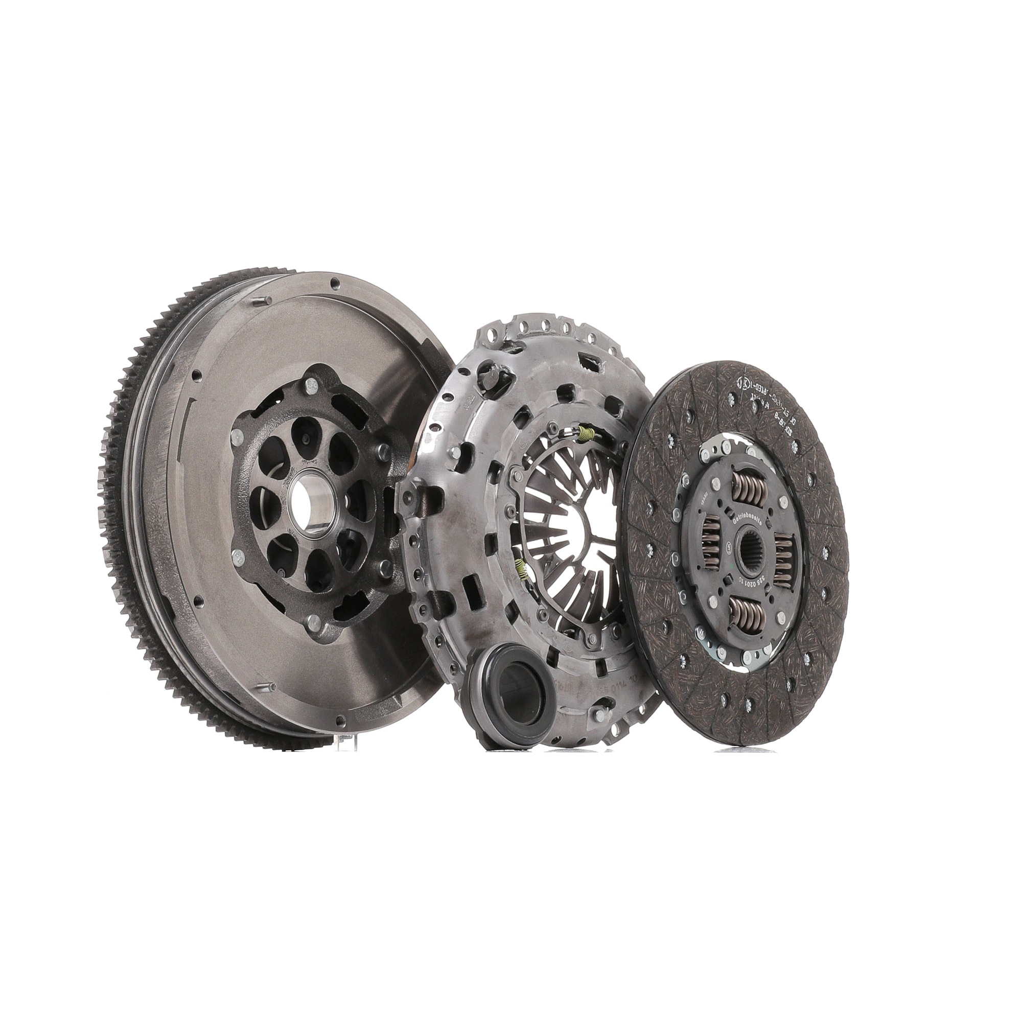 LuK RepSet DMF 600 0023 00 Clutch kit without pilot bearing, with clutch release bearing, with flywheel, with screw set, Requires special tools for mounting, Dual-mass flywheel with friction control plate, with automatic adjustment