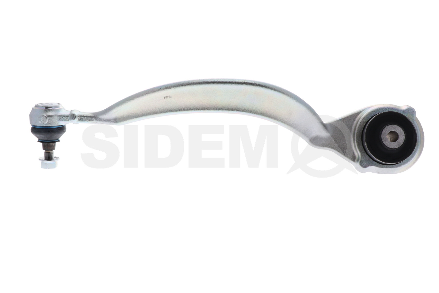 SIDEM 49654 Suspension arm Front, Lower Front Axle, Trailing Arm, Steel, Cone Size: 17,4 mm, Push Rod