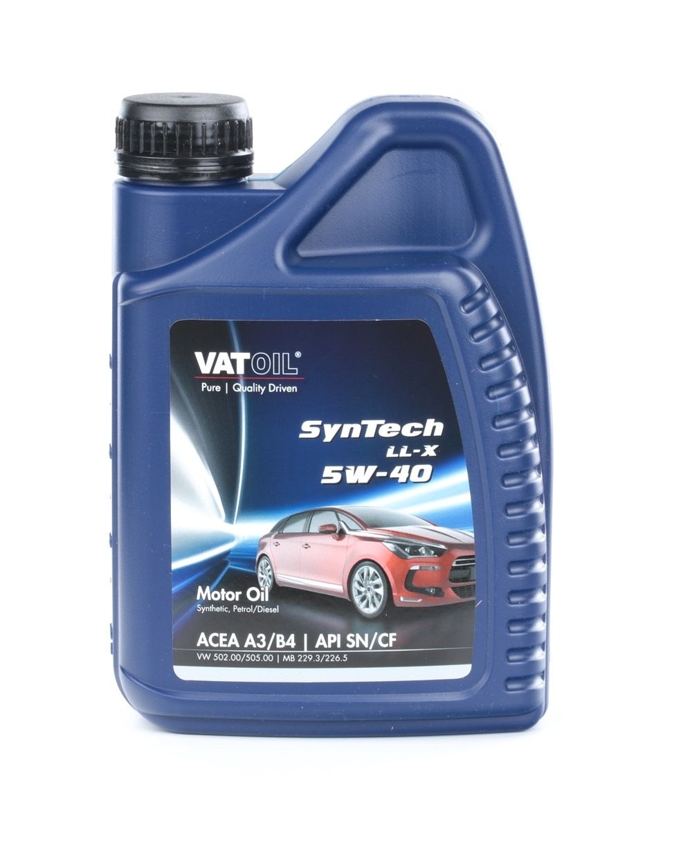 Buy Motor oil VATOIL petrol 50034 SynTech, LL-X 5W-40, 1l, Synthetic Oil